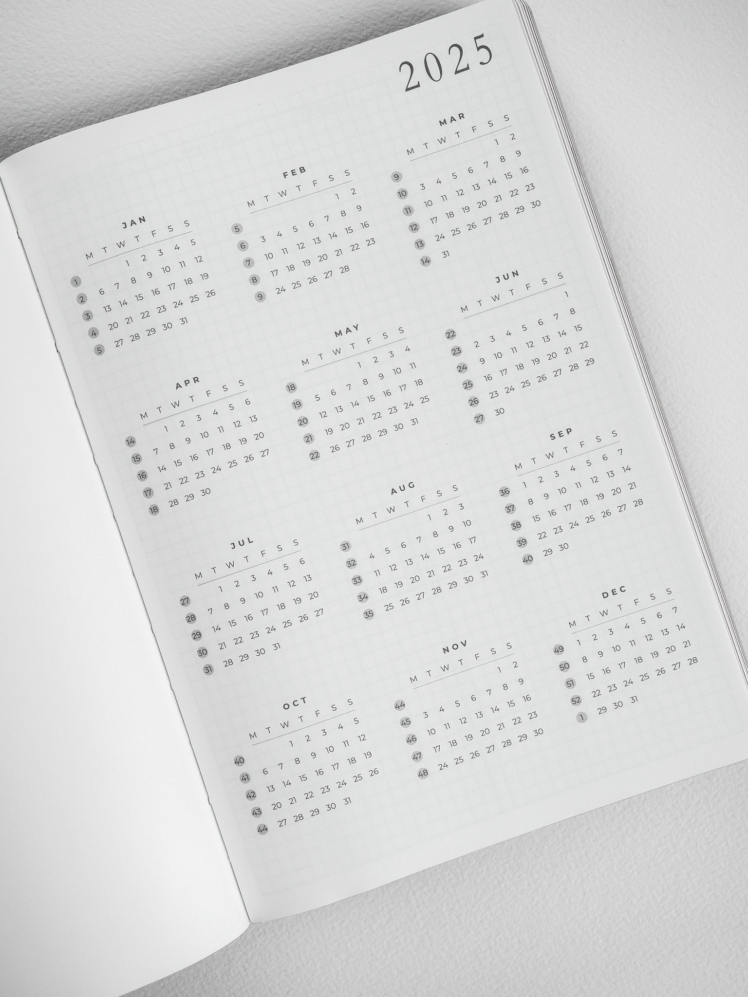 A5 Daily Full Year | 2025 Daily Planner