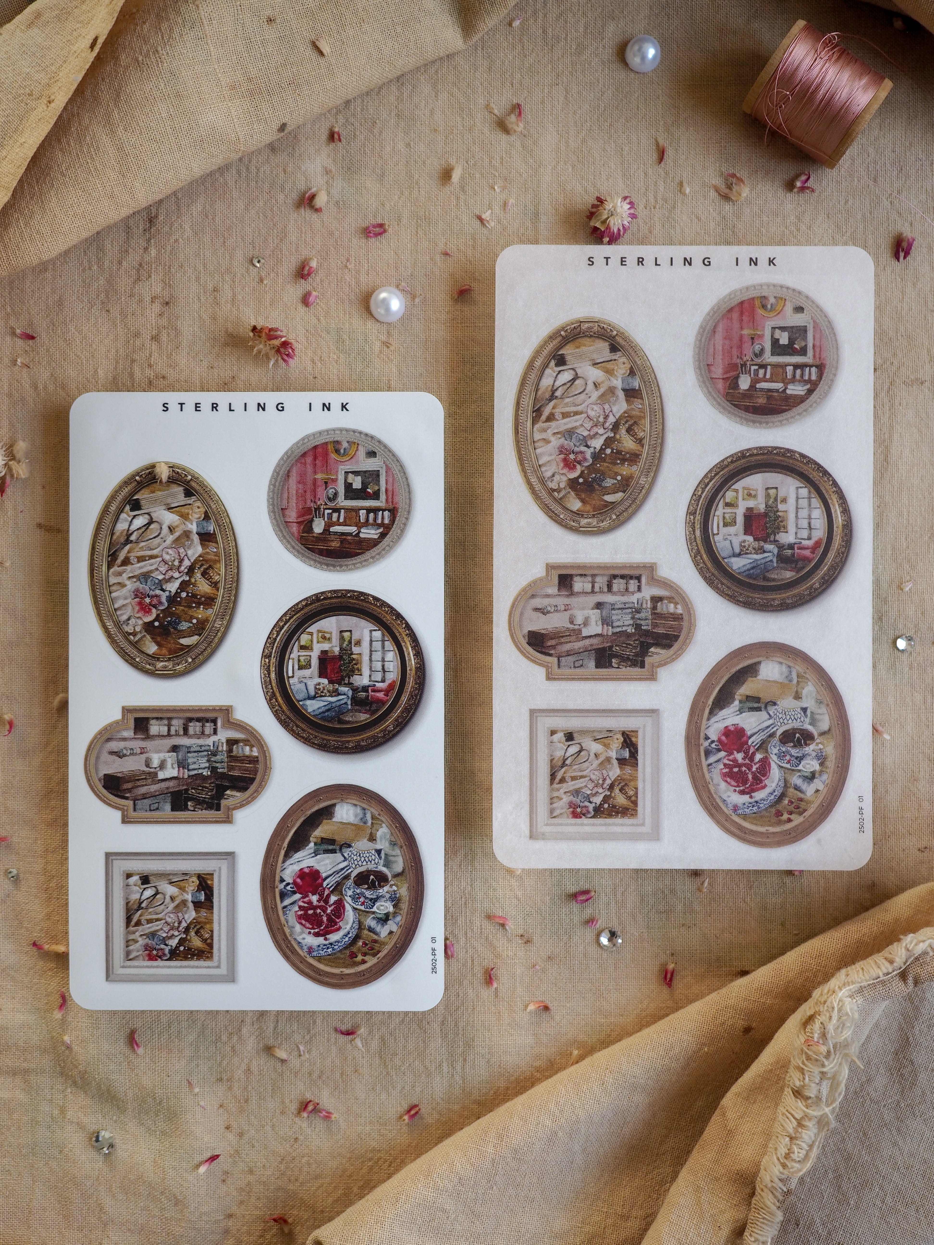 Picture Frame Stickers - February 2025