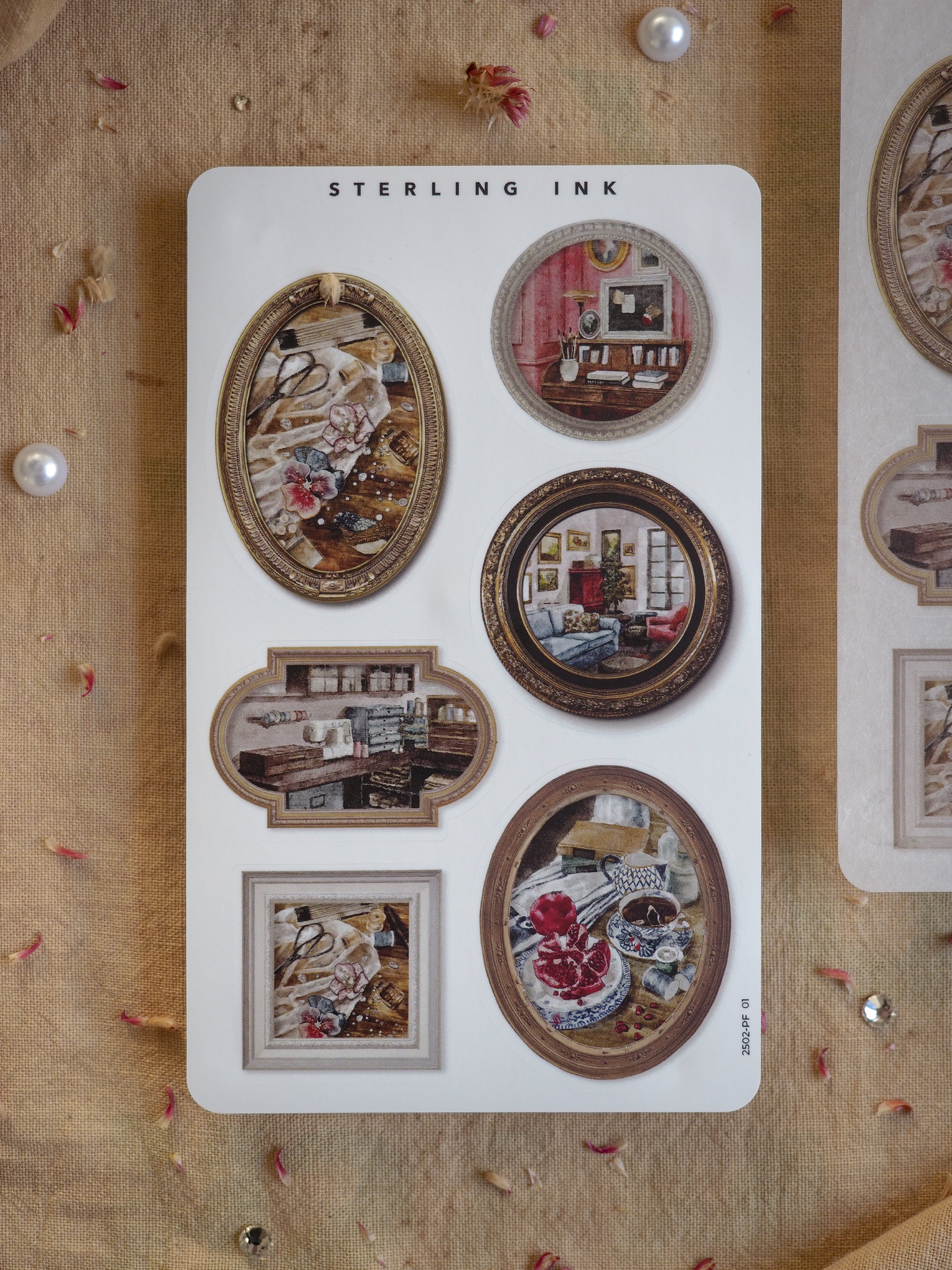 Picture Frame Stickers - February 2025