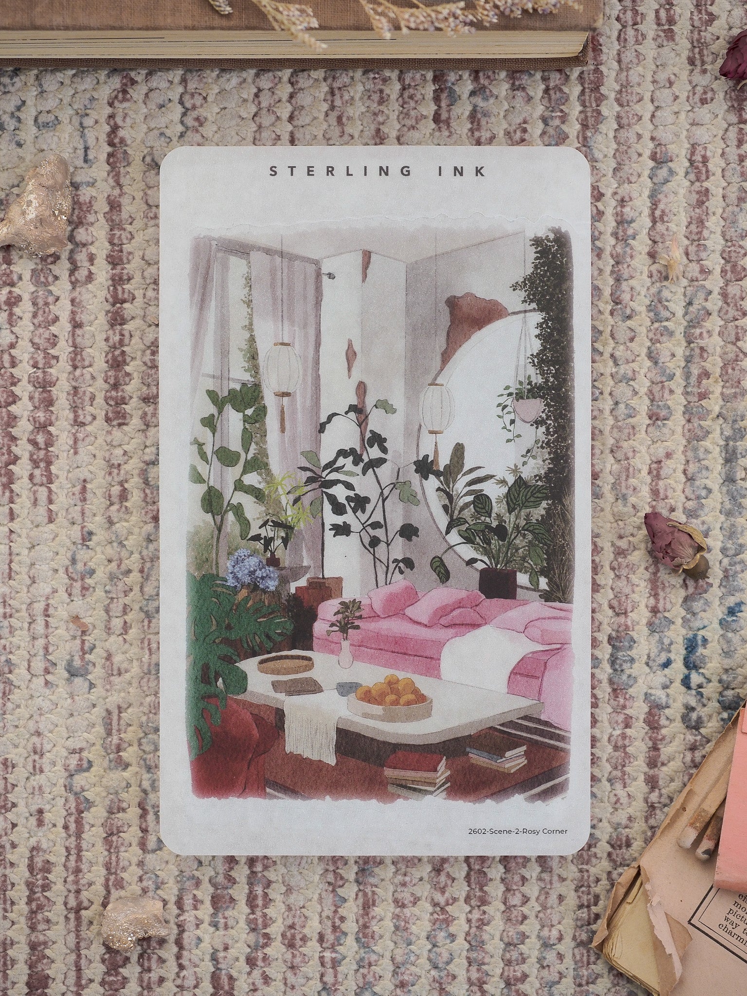 Single Scene Sticker: Rosy Corner - February 2026