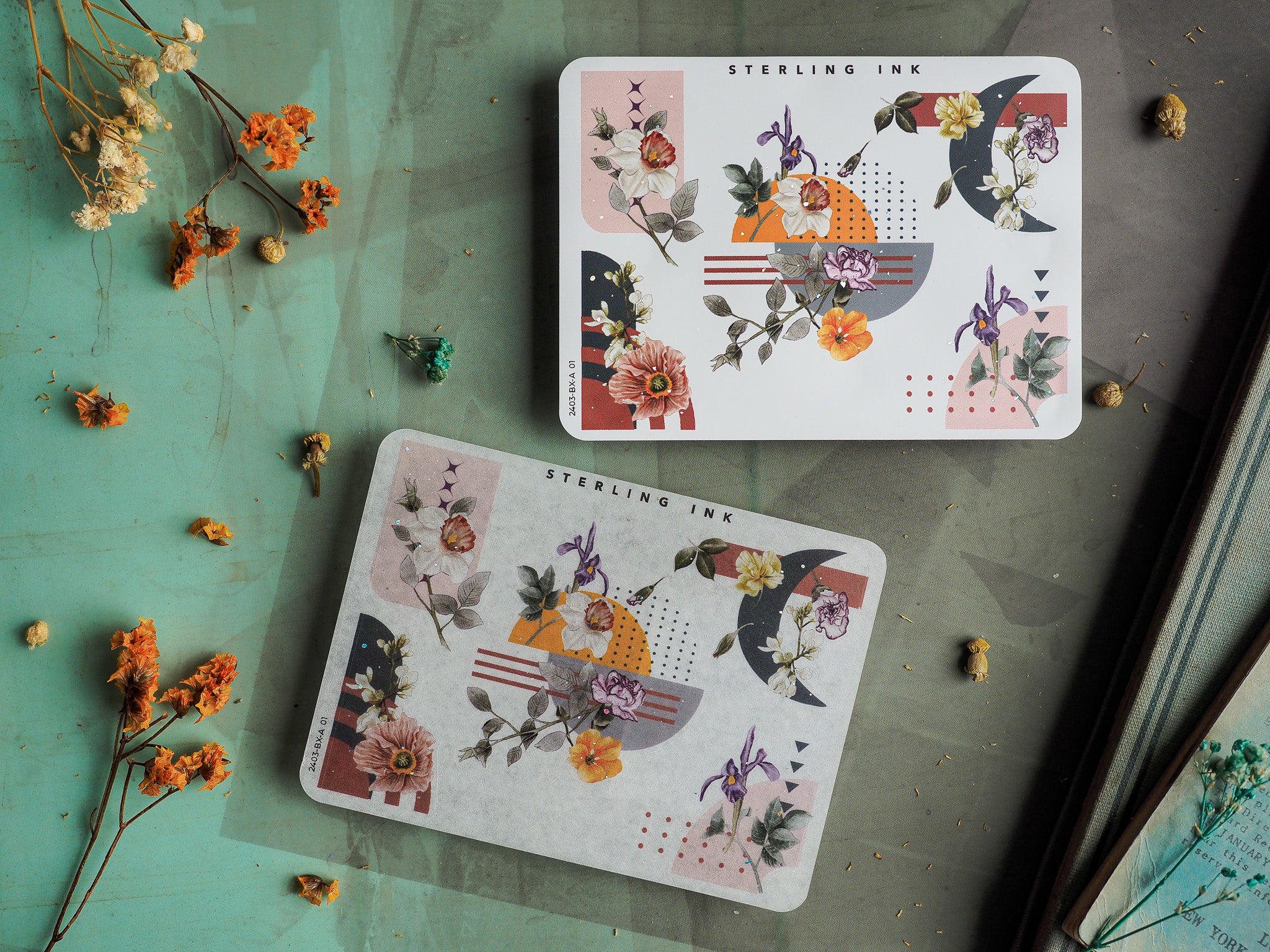 Edges and Corners Stickers (Holographic Foil)- March 2024