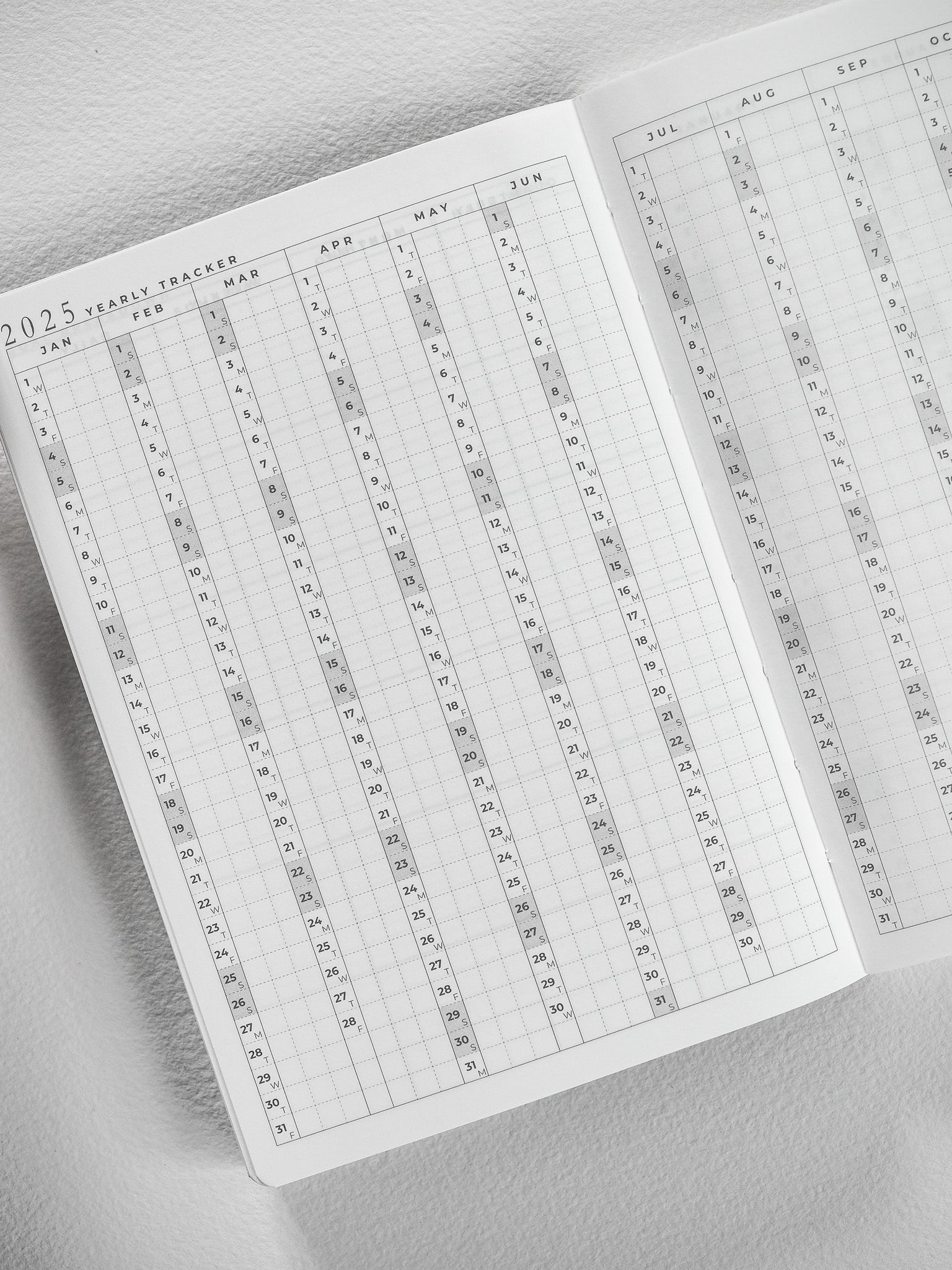 A6 Monthly Booklet (64 pages) | 2025 (In-Stock)