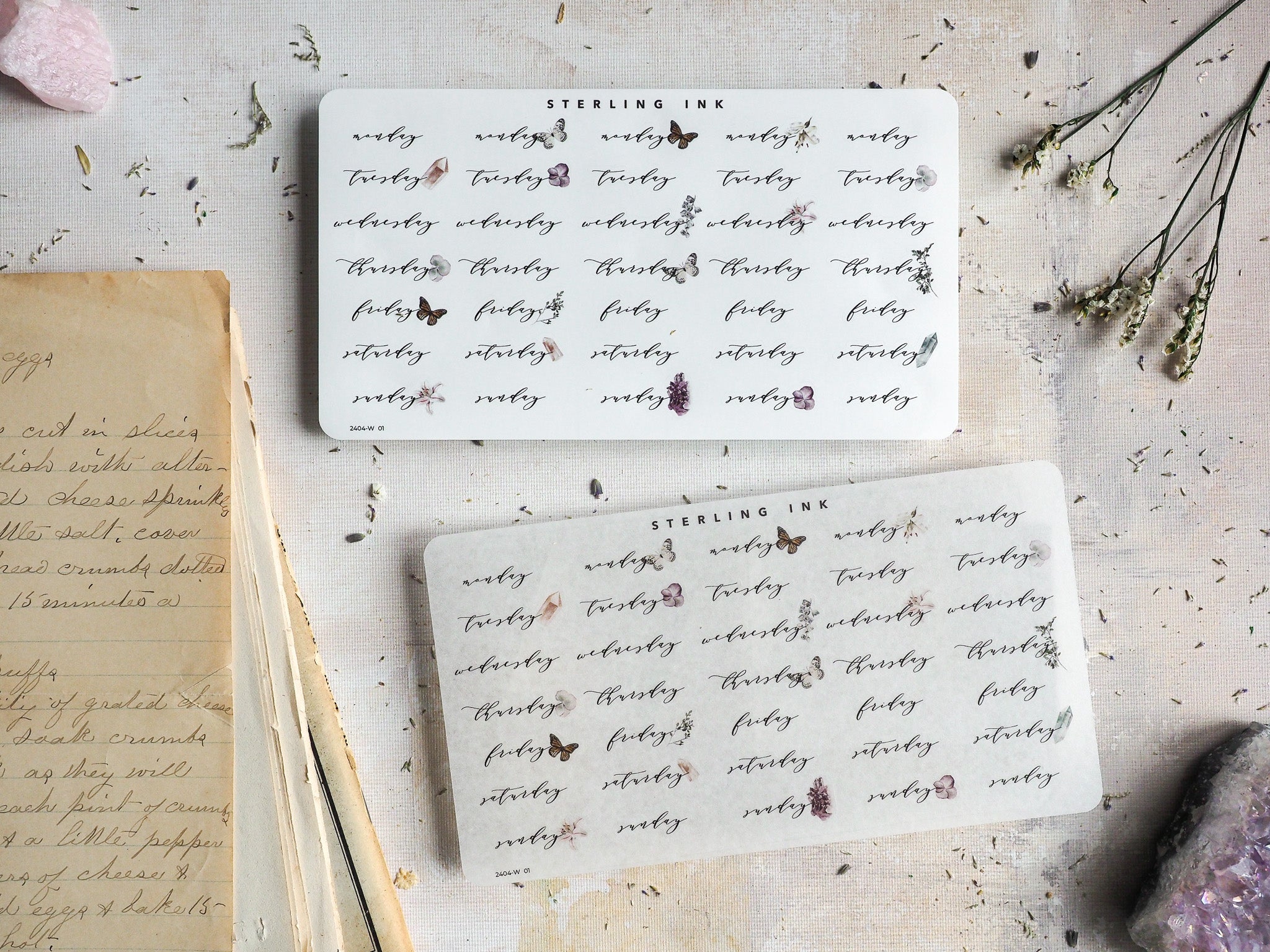 Weekday Stickers - April 2024