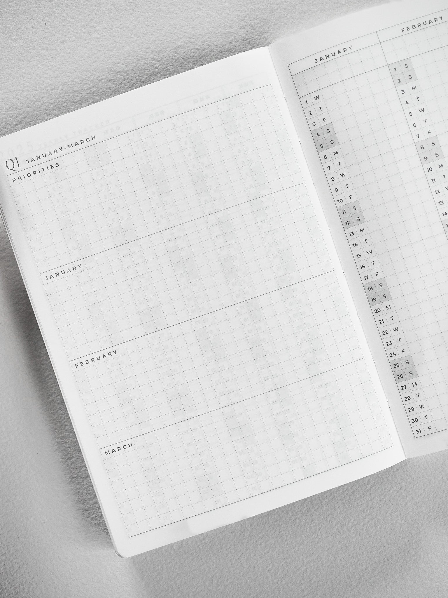 A6 Monthly Booklet (64 pages) | 2025 (In-Stock)