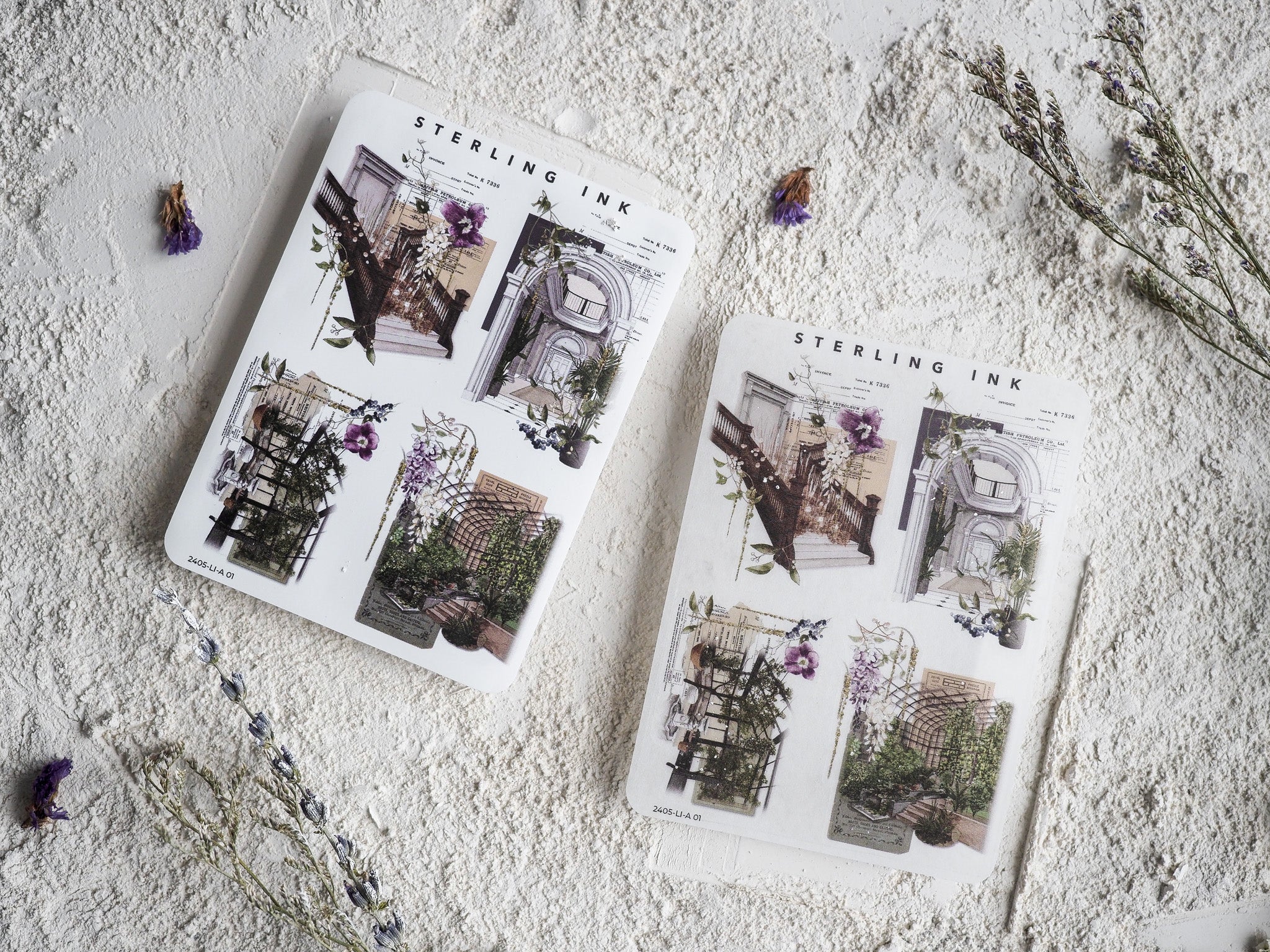 Large Icon Stickers (Silver Foil)- May 2024