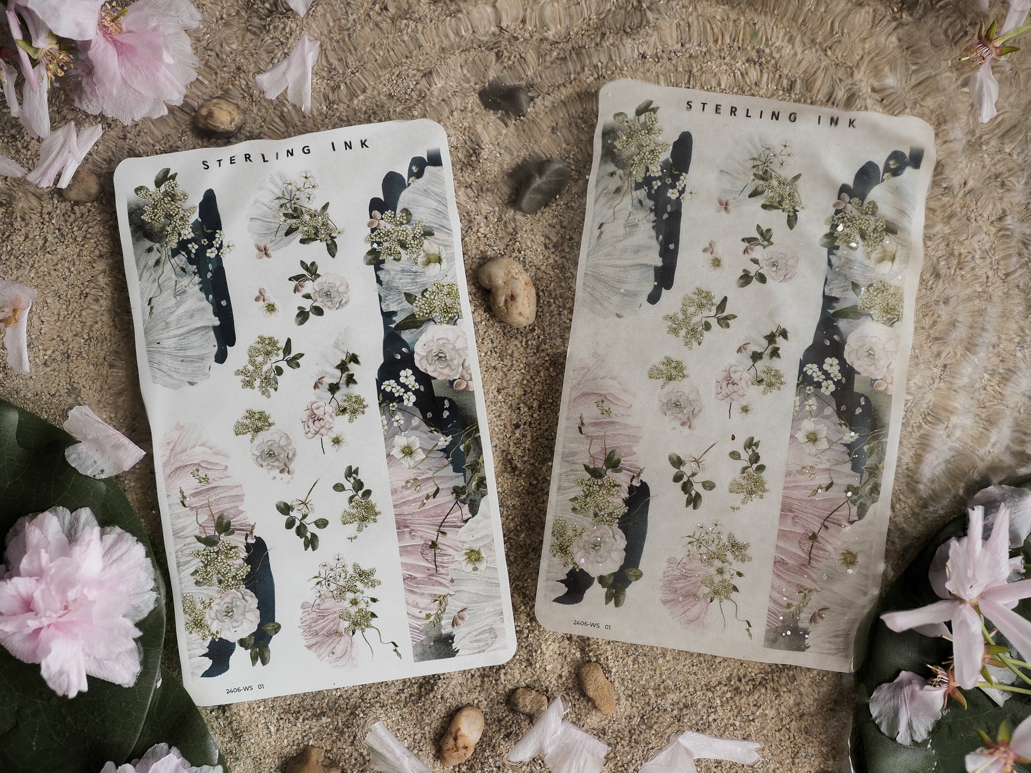 Washi Strip Stickers (Holographic Foil) - June 2024