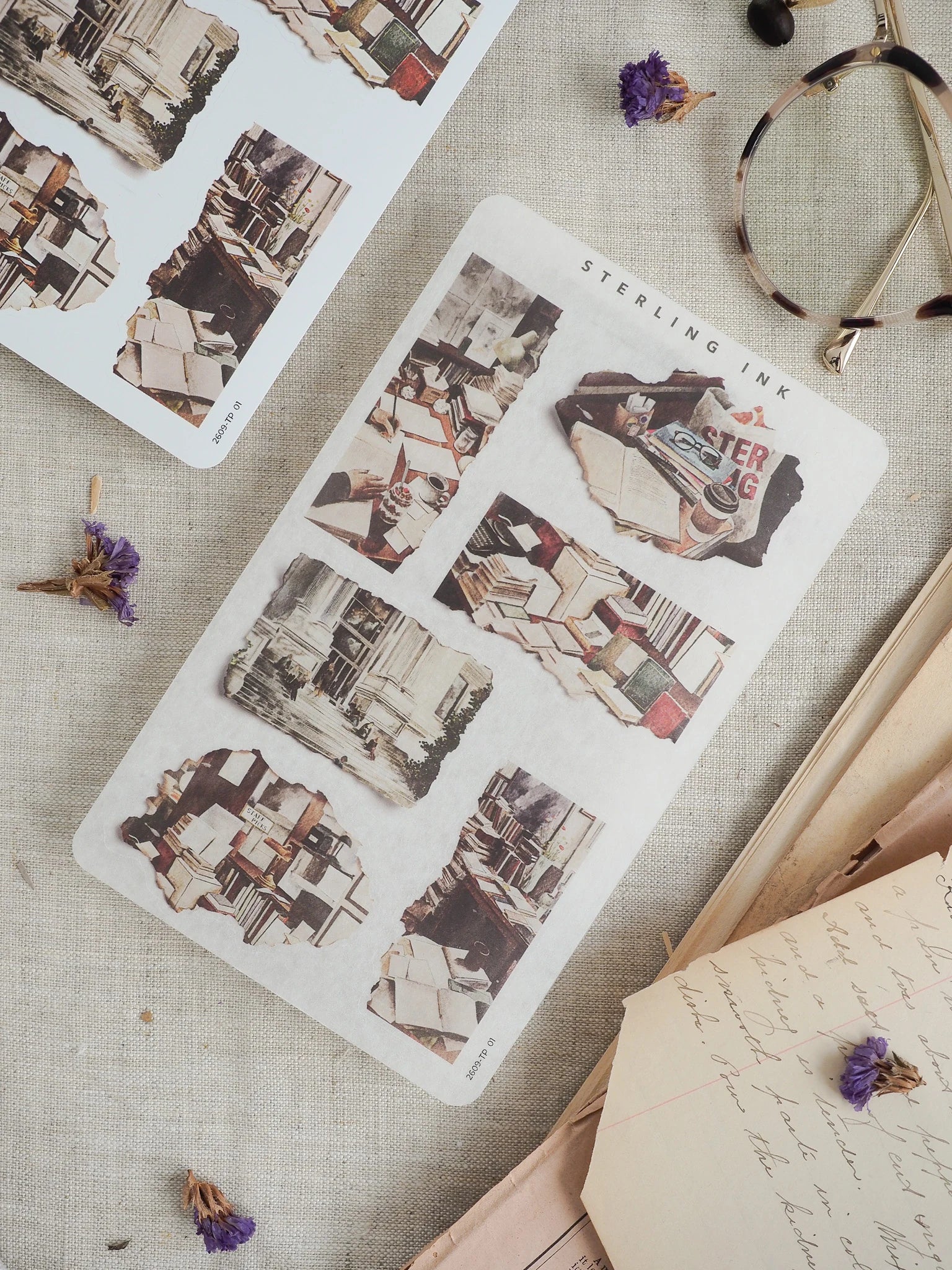 Torn Paper Stickers - September 2026