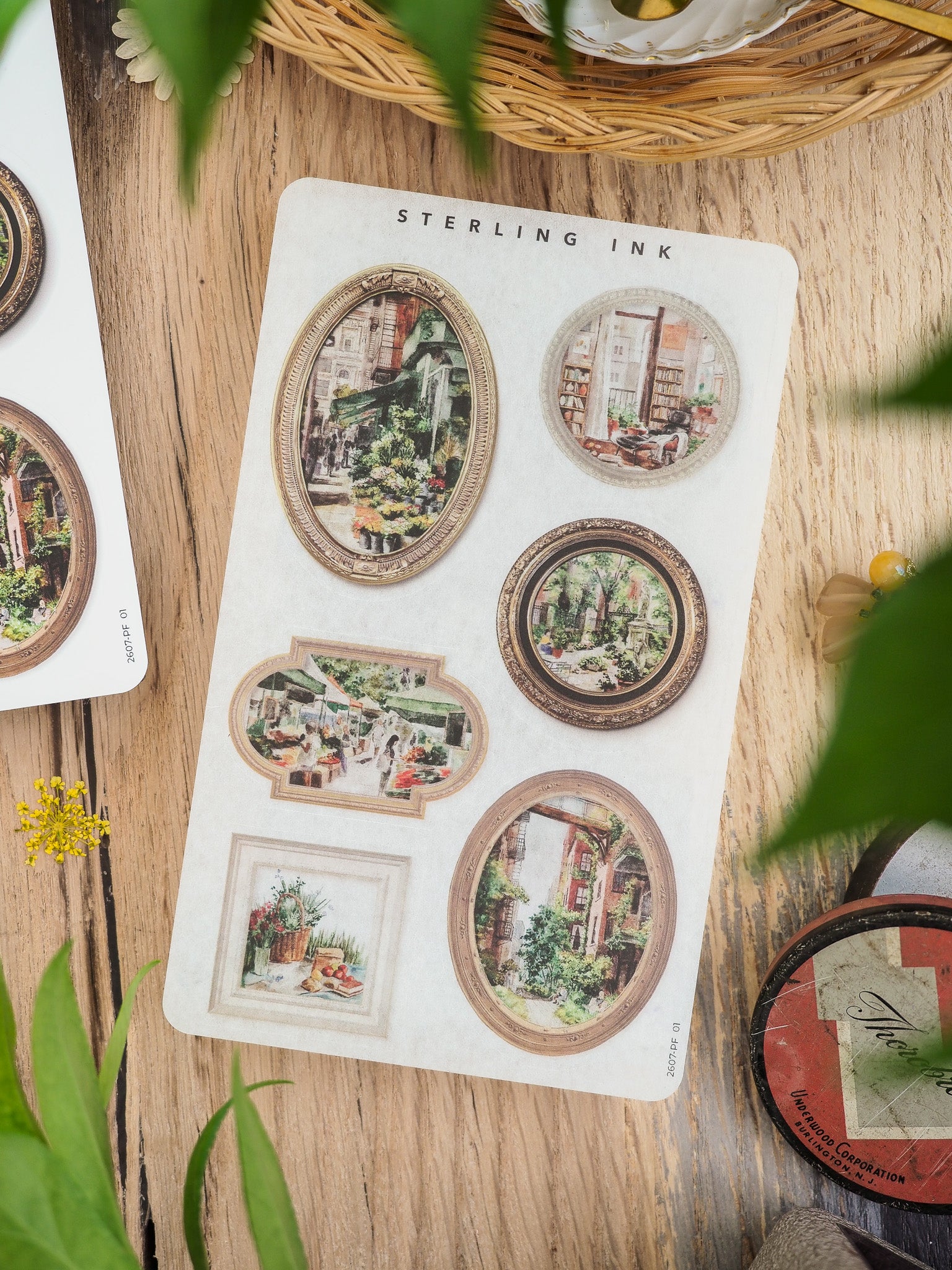 Picture Frame Stickers - July 2026