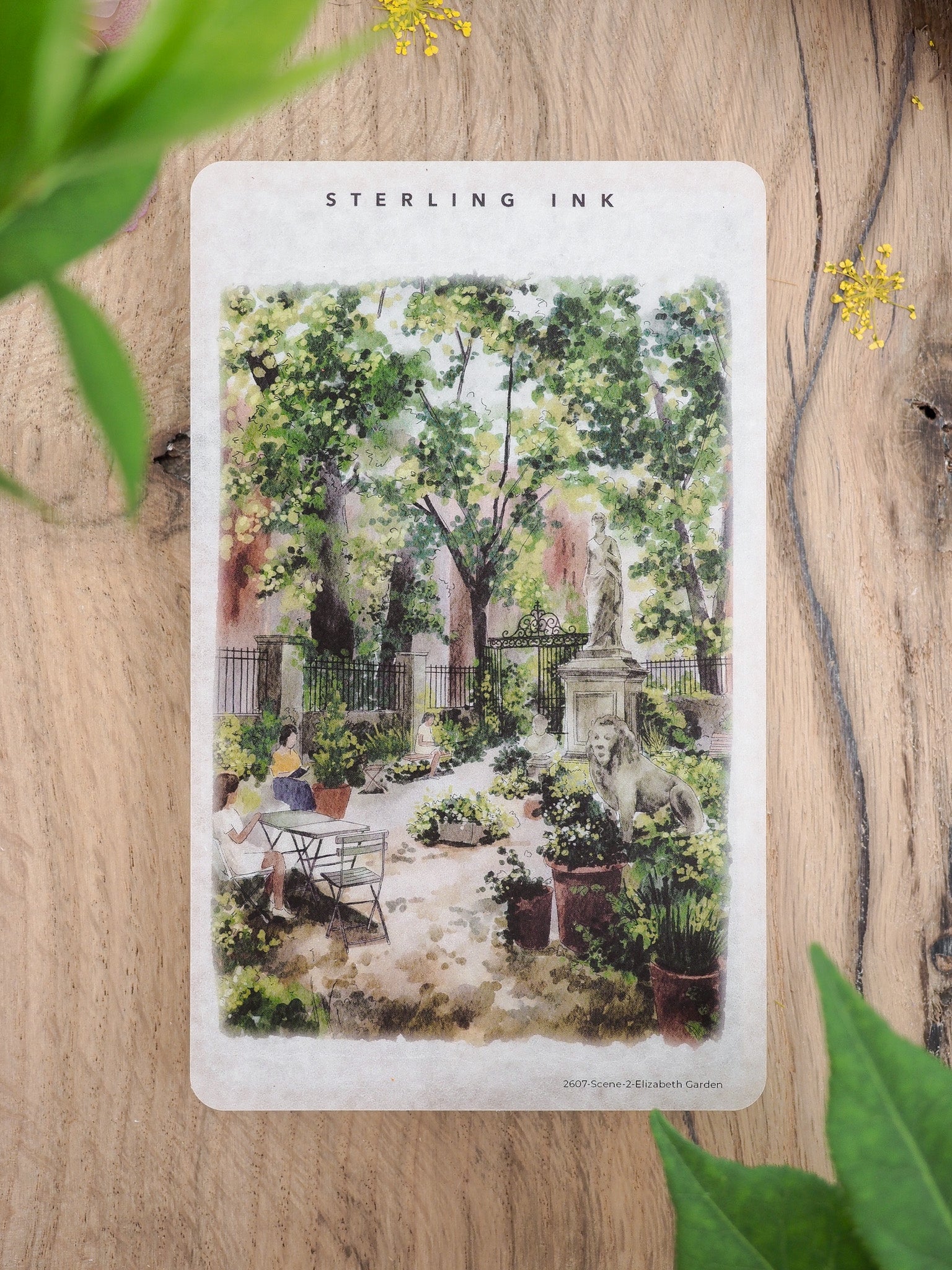 Single Scene Sticker: Elizabeth Garden - July 2026