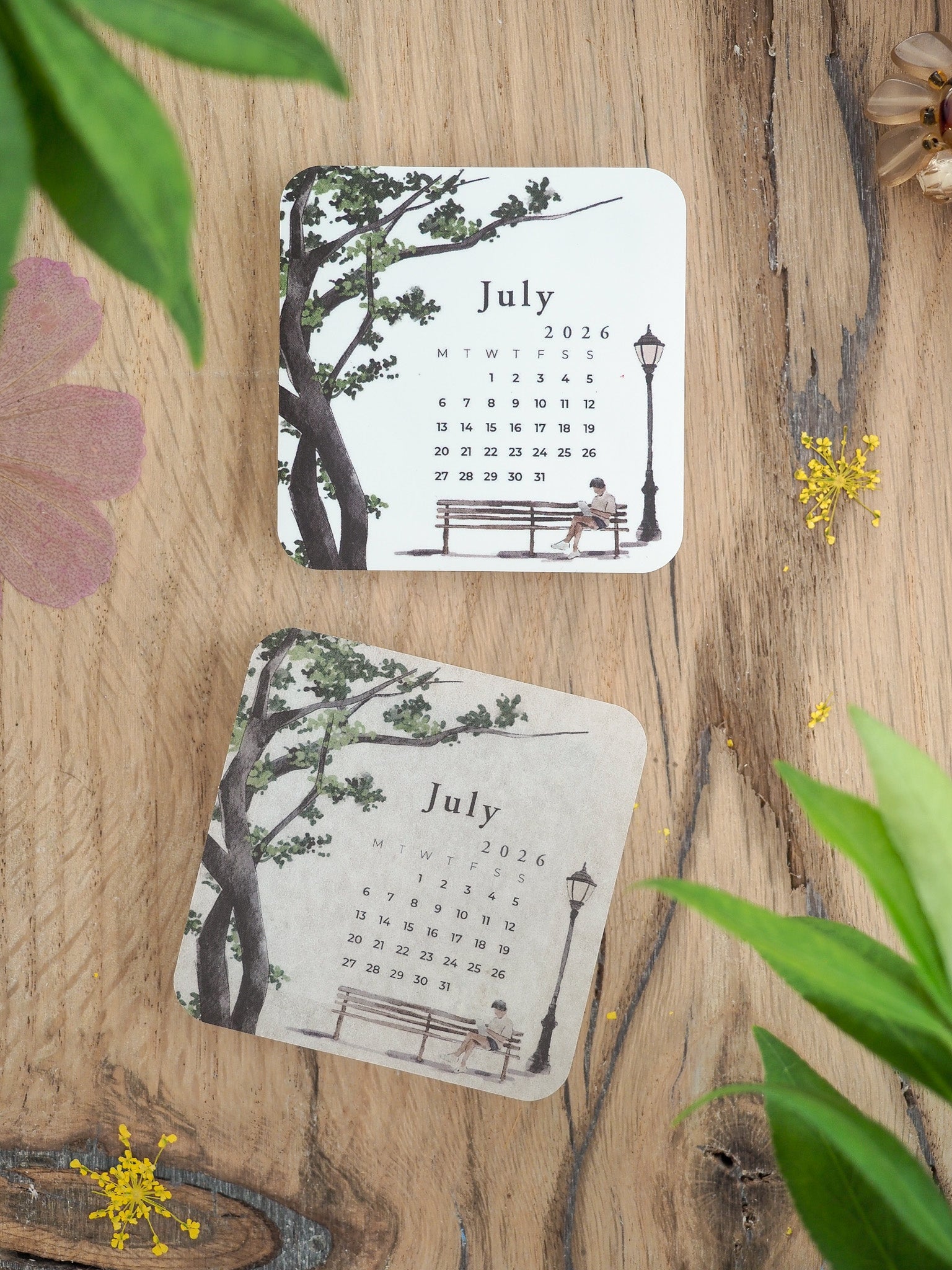 Monthly Calendar - July 2026