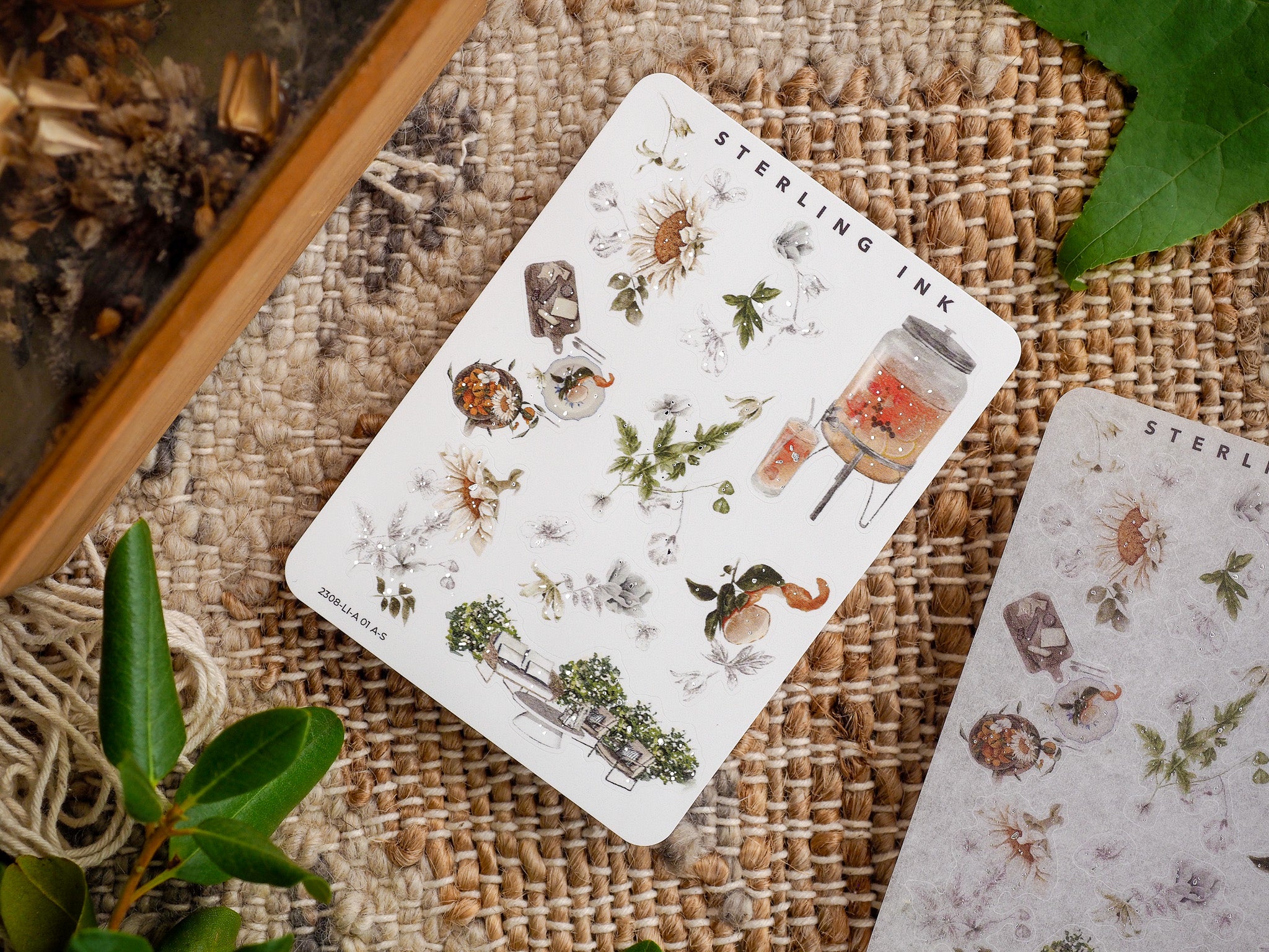 Large Icon Stickers (Silver Foil) - August 2023