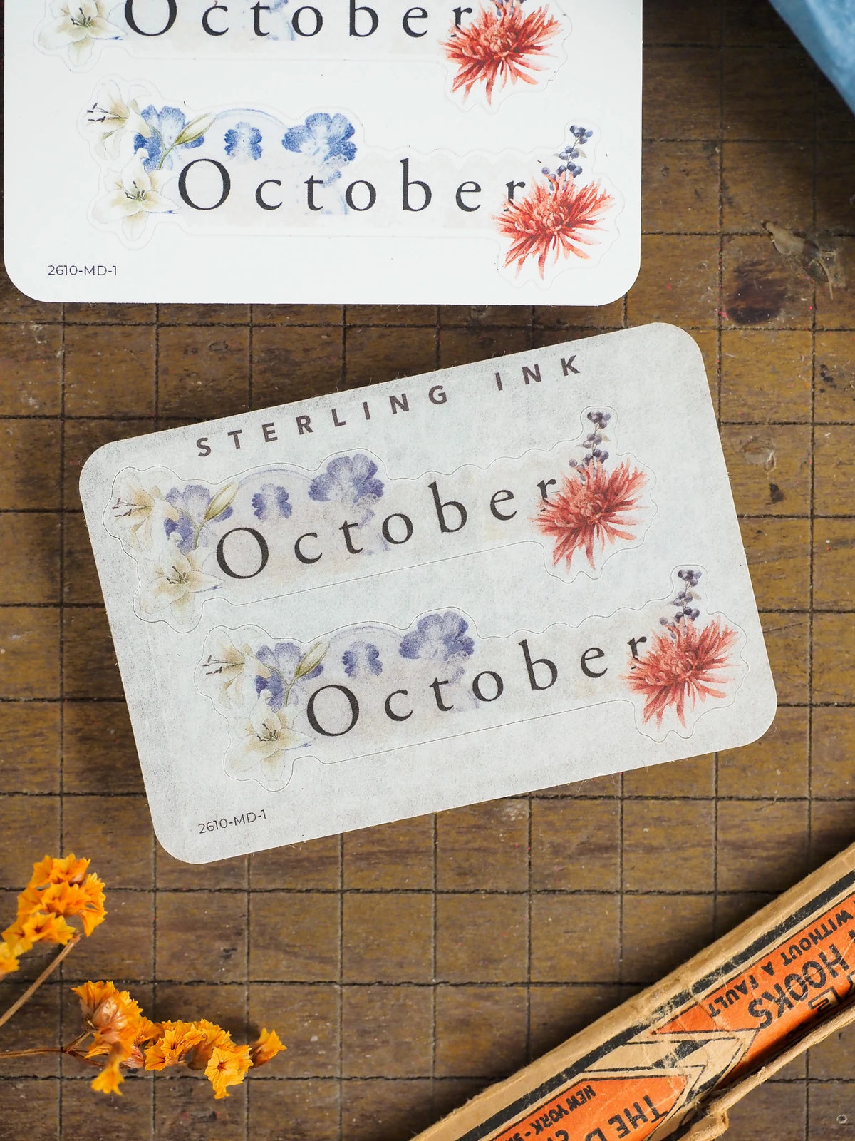 Month Sticker - October 2026