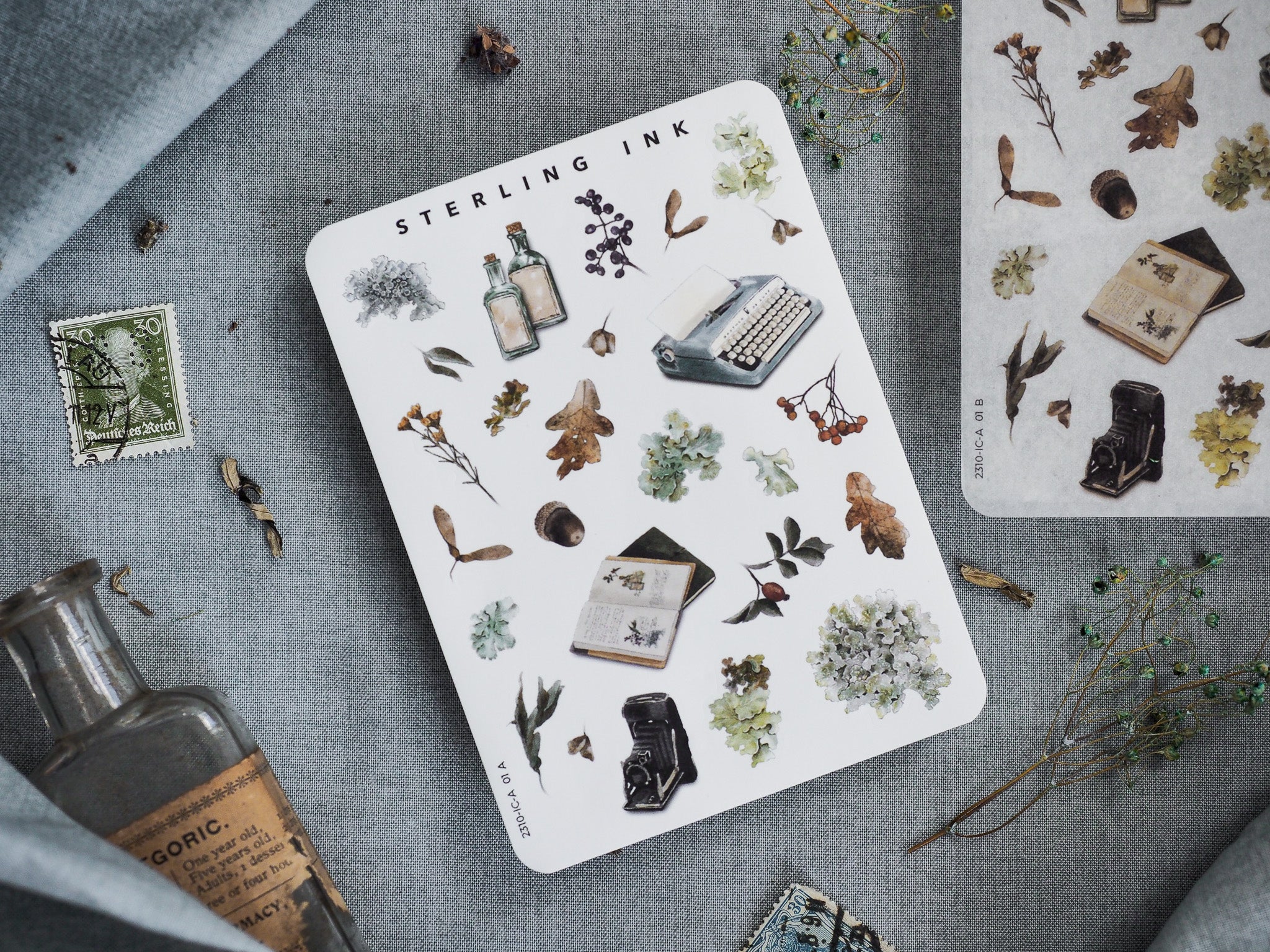 Mini Elements Icon Stickers - October 2023