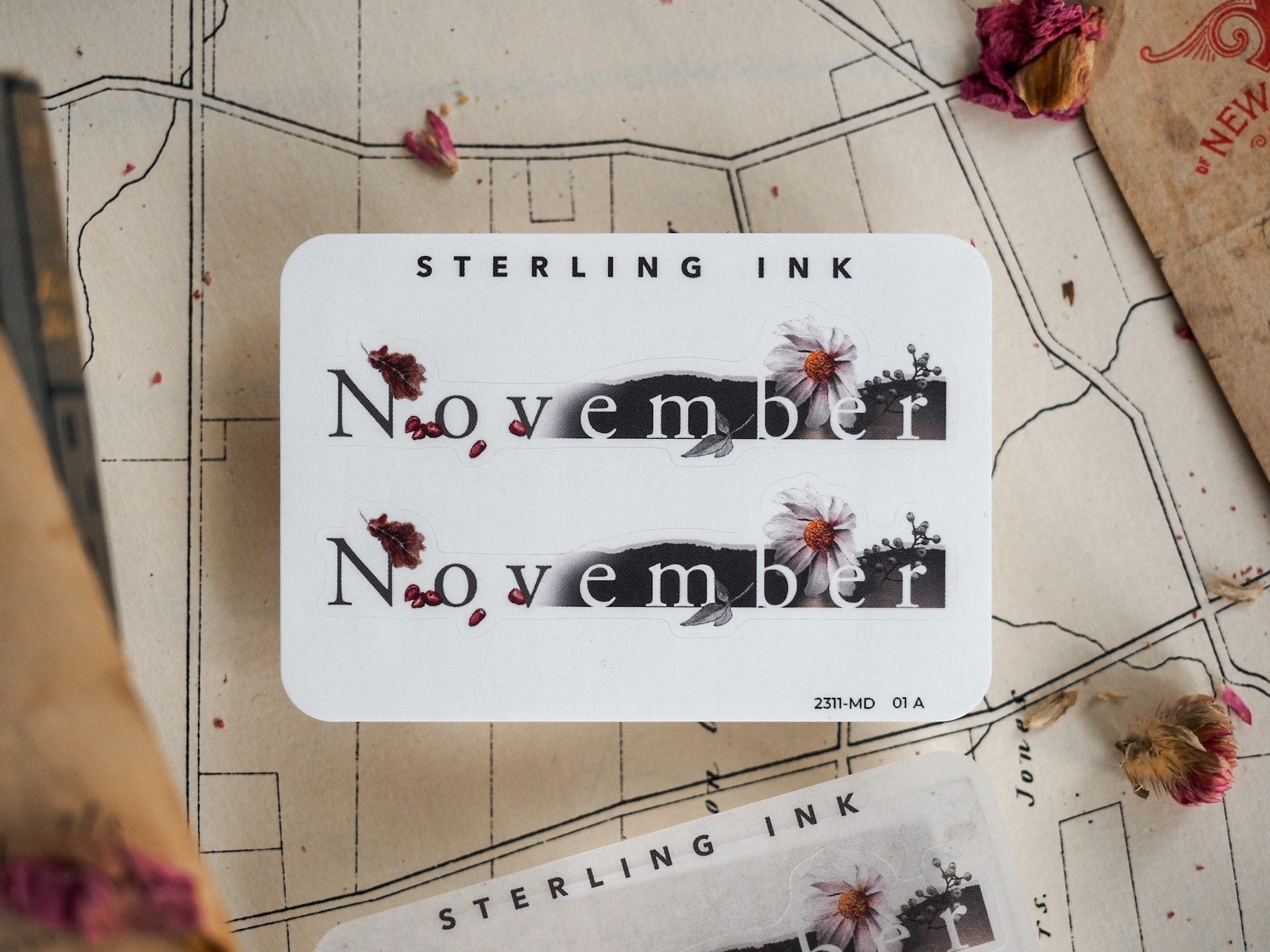 2023 Month Sticker Set - January-December