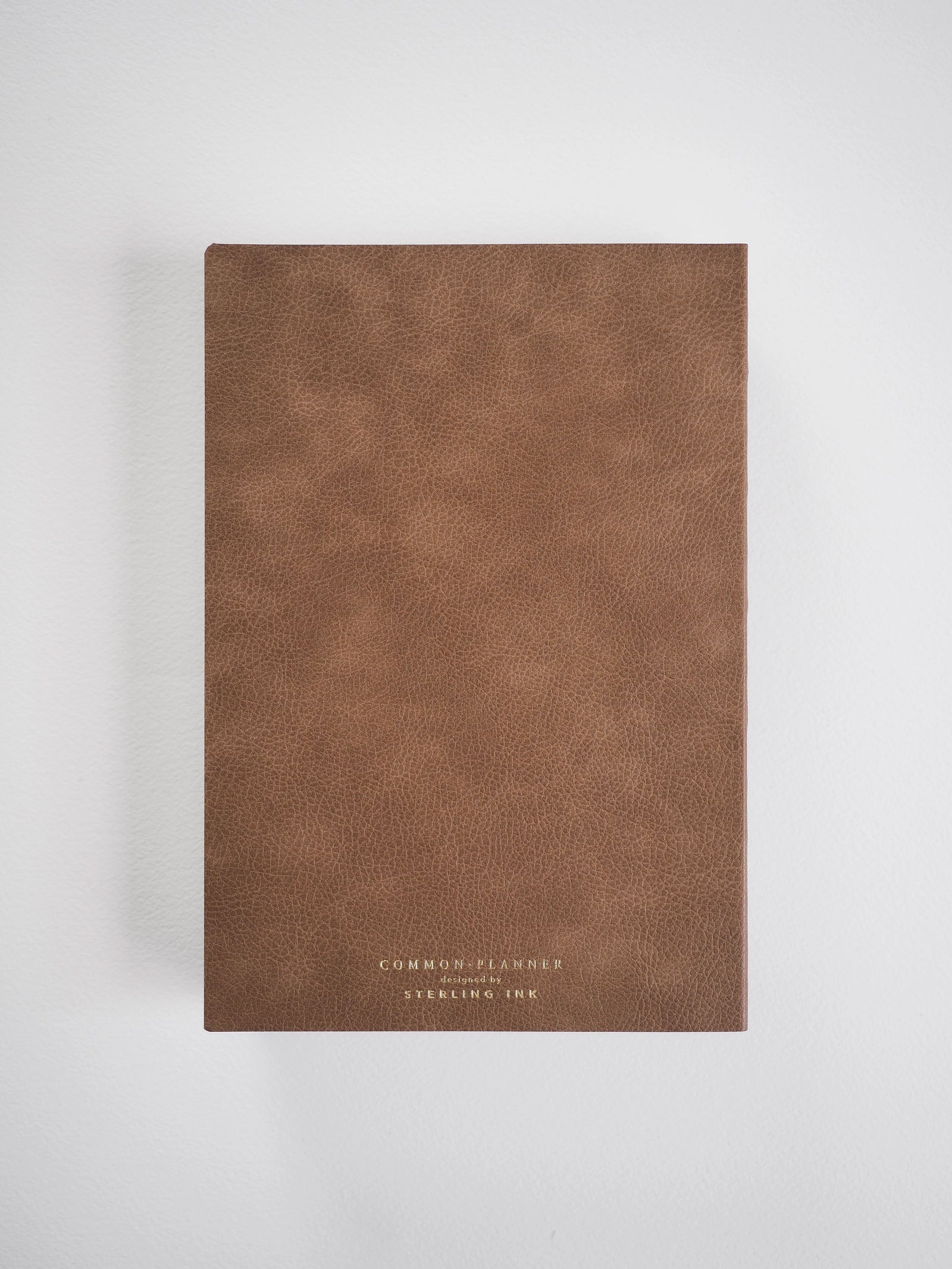 2027 A5 planner back cover in Caramel #color_caramel