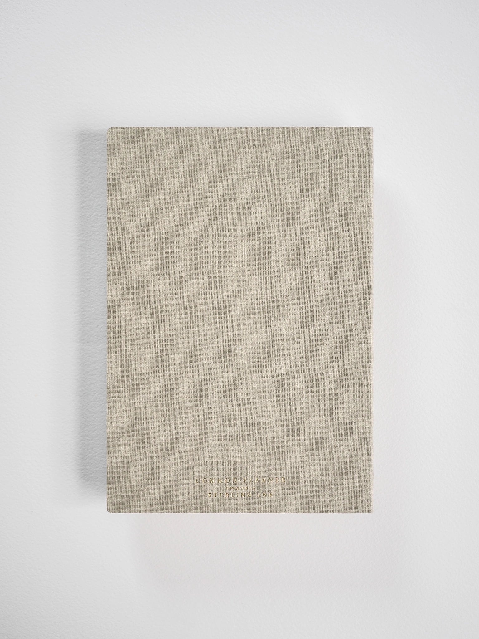2027 A5 planner back cover in Linen #color_linen