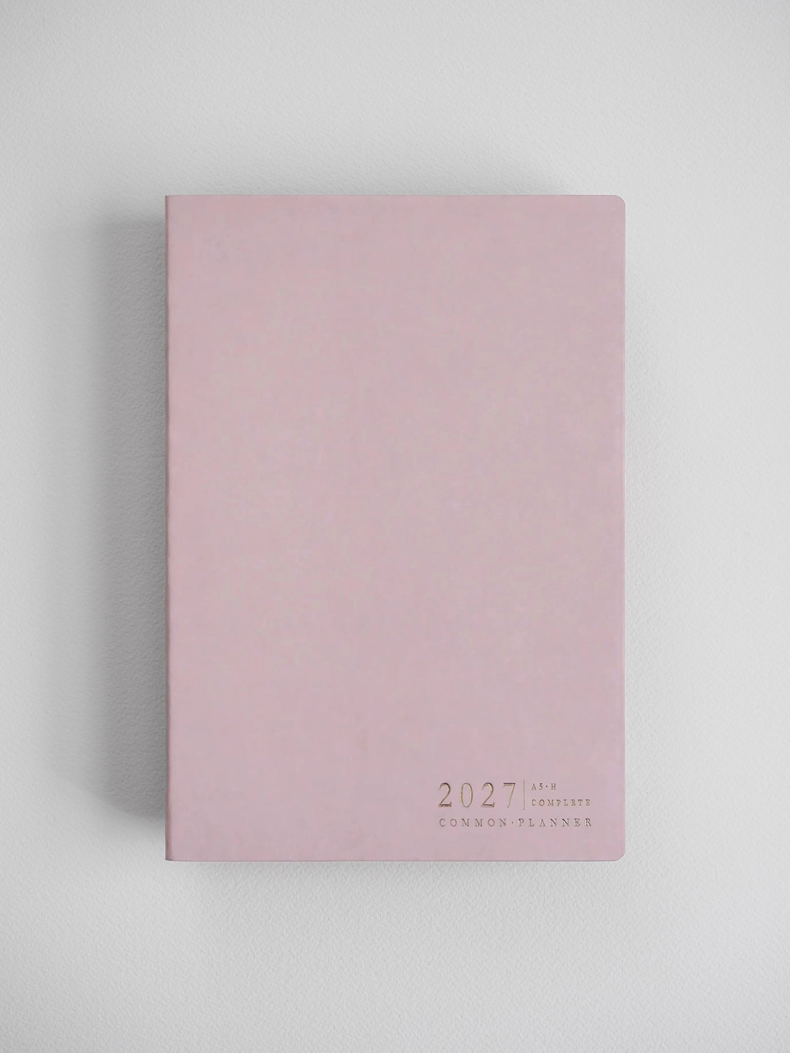 2027 A5 Horizontal Complete planner interior layout in Fairy Floss #color_fairyfloss