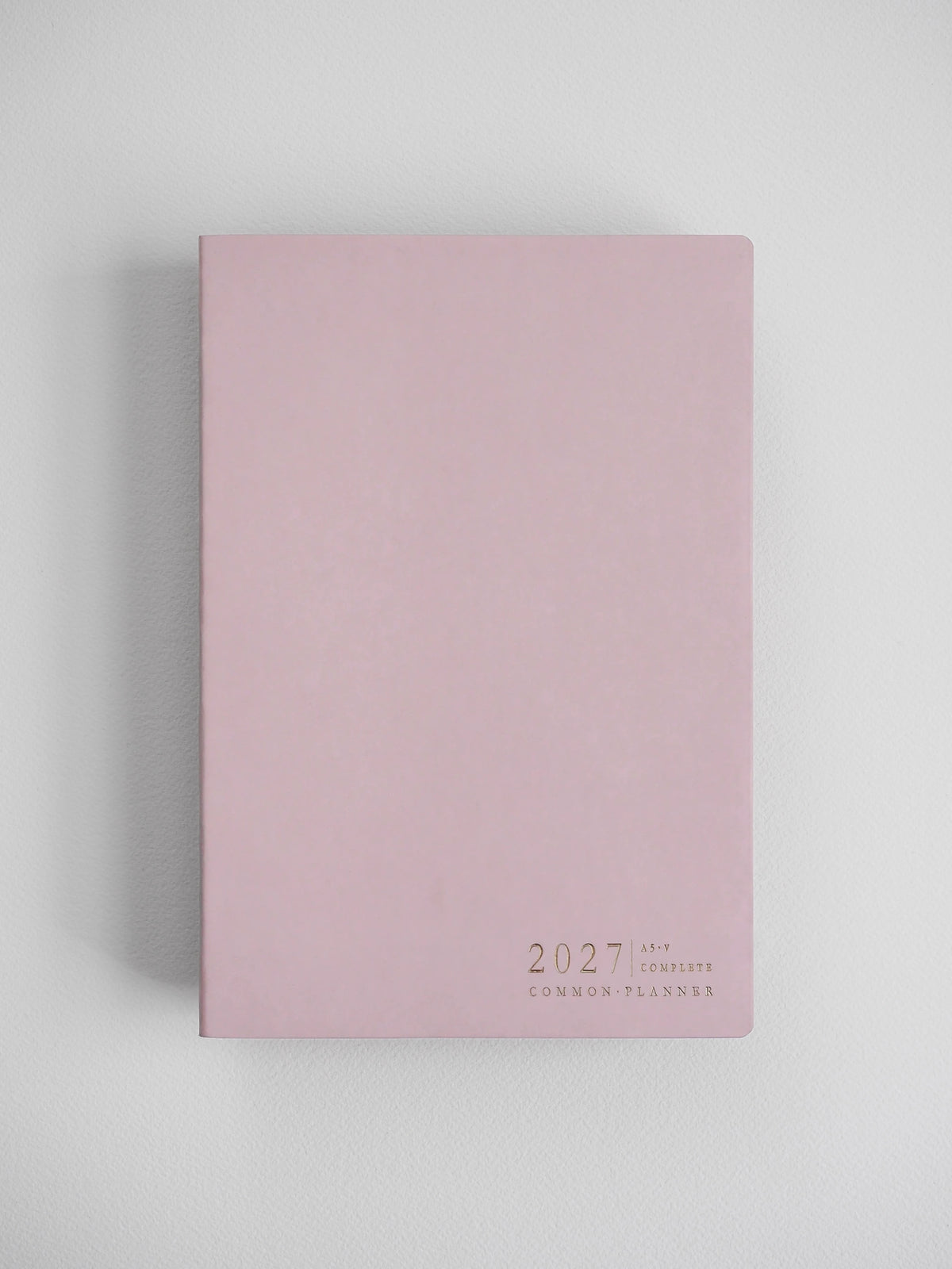2027 A5 Vertical Complete planner interior layout in Fairy Floss #color_fairyfloss