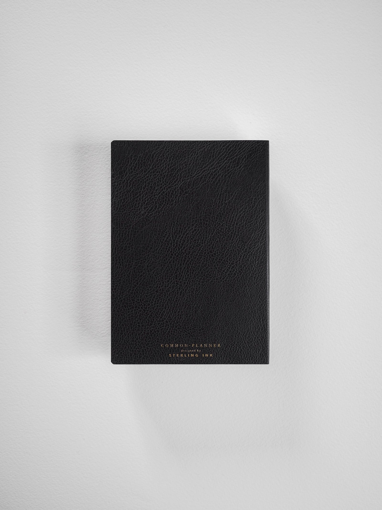 2027 A6 planner back cover in Onyx #color_onyx
