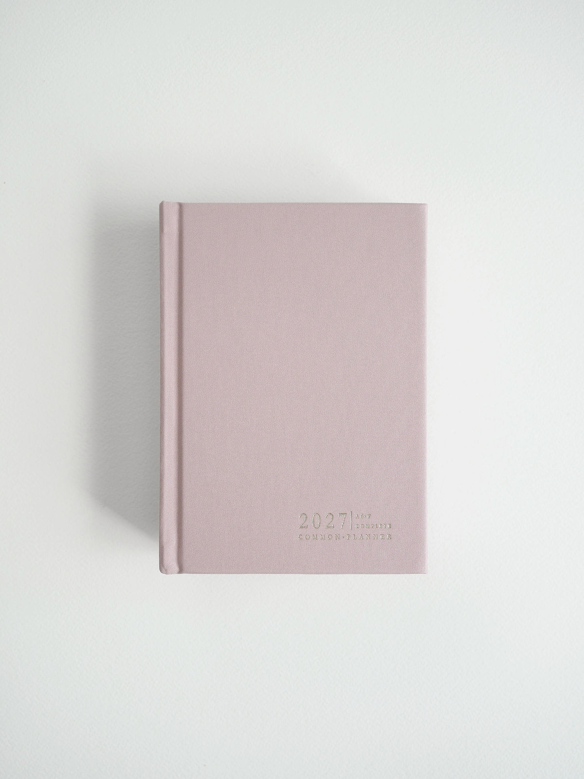 2027 A6 Vertical Complete planner interior layout in Seashell #color_seashell