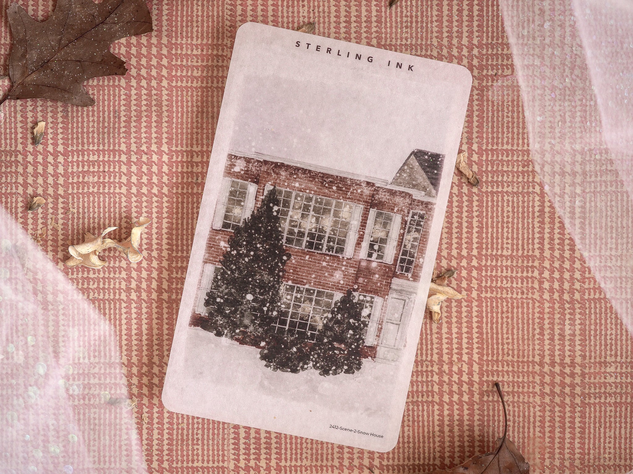 Single Scene Stickers: Snow House - December 2024