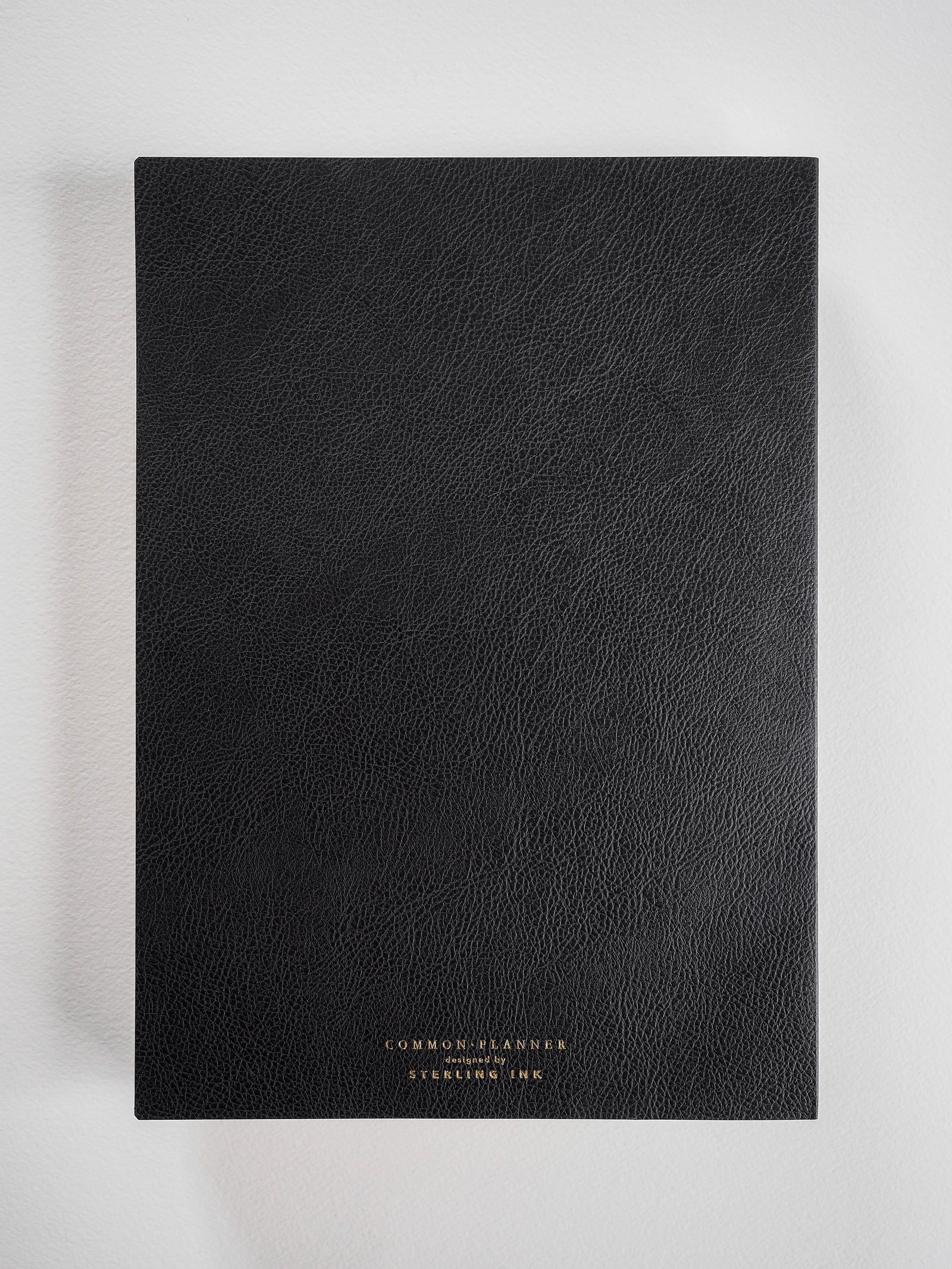 2027 B5 planner back cover in Onyx #color_onyx