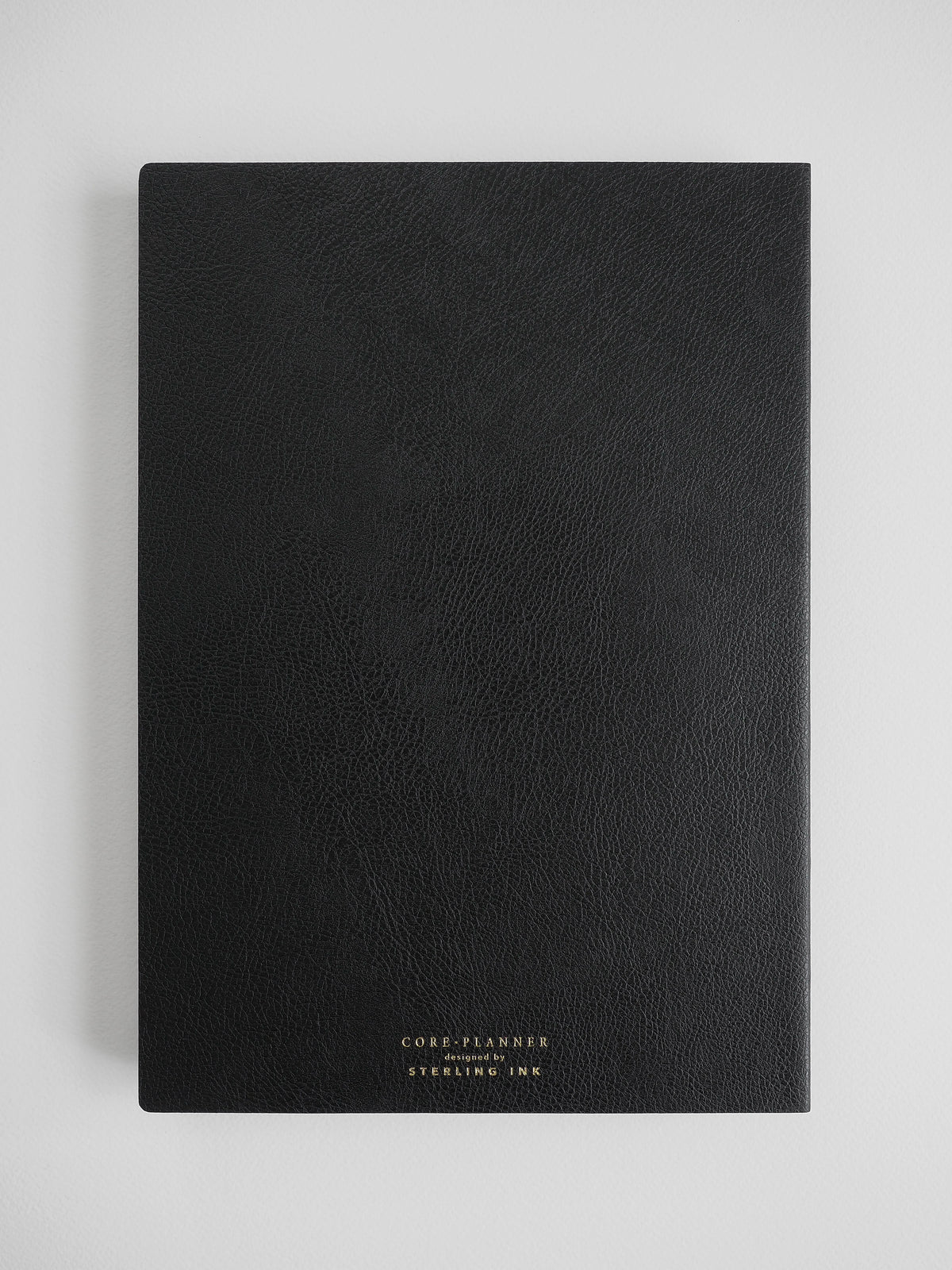 2027 B5 planner back cover in Onyx #color_onyx