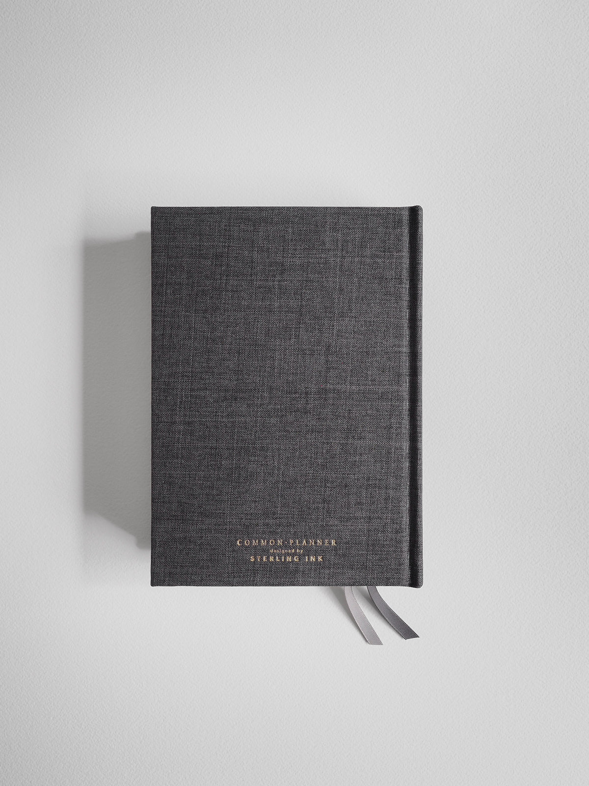 2027 B6 planner back cover in Charcoal #color_charcoal
