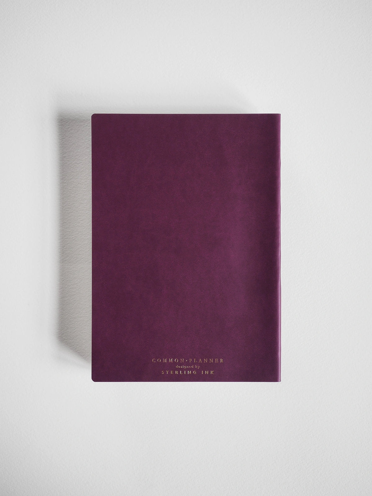 2027 B6 planner back cover in Mulberry #color_mulberry