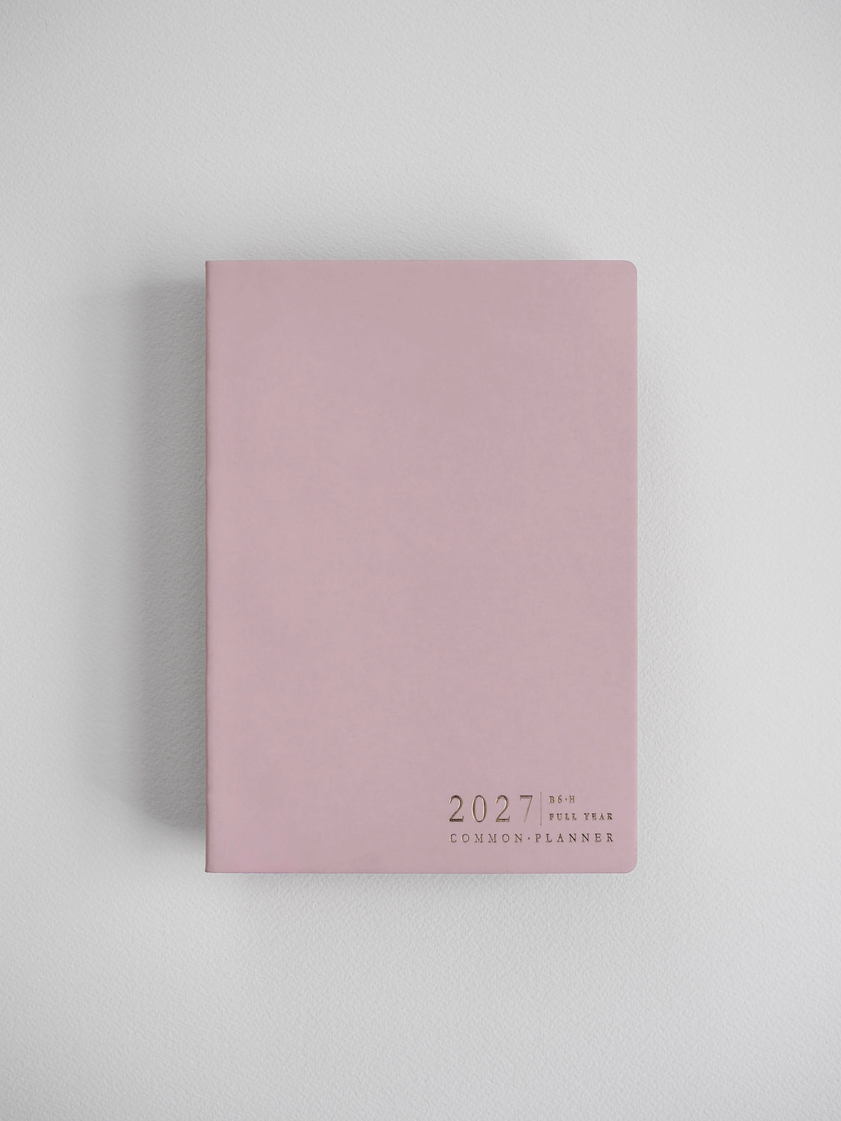 2027 B6 Horizontal Full year planner interior layout in Fairy Floss #color_fairyfloss