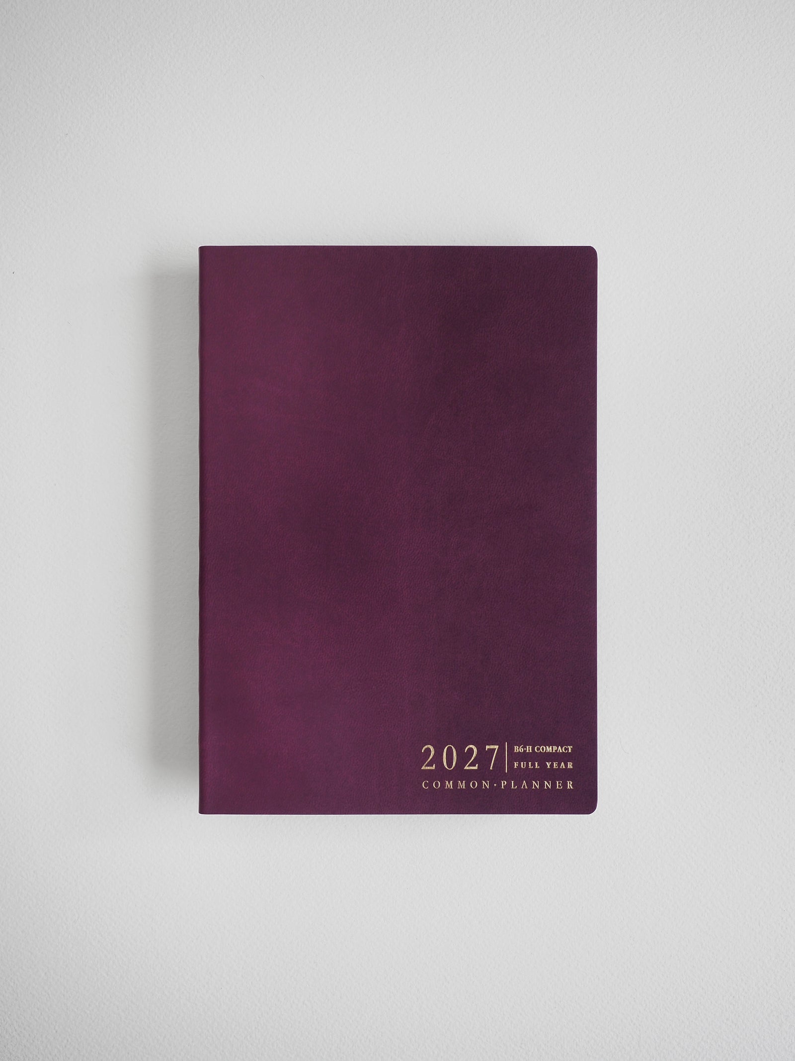 2027 B6 Horizontal Compact planner interior layout in Mulberry #color_mulberry