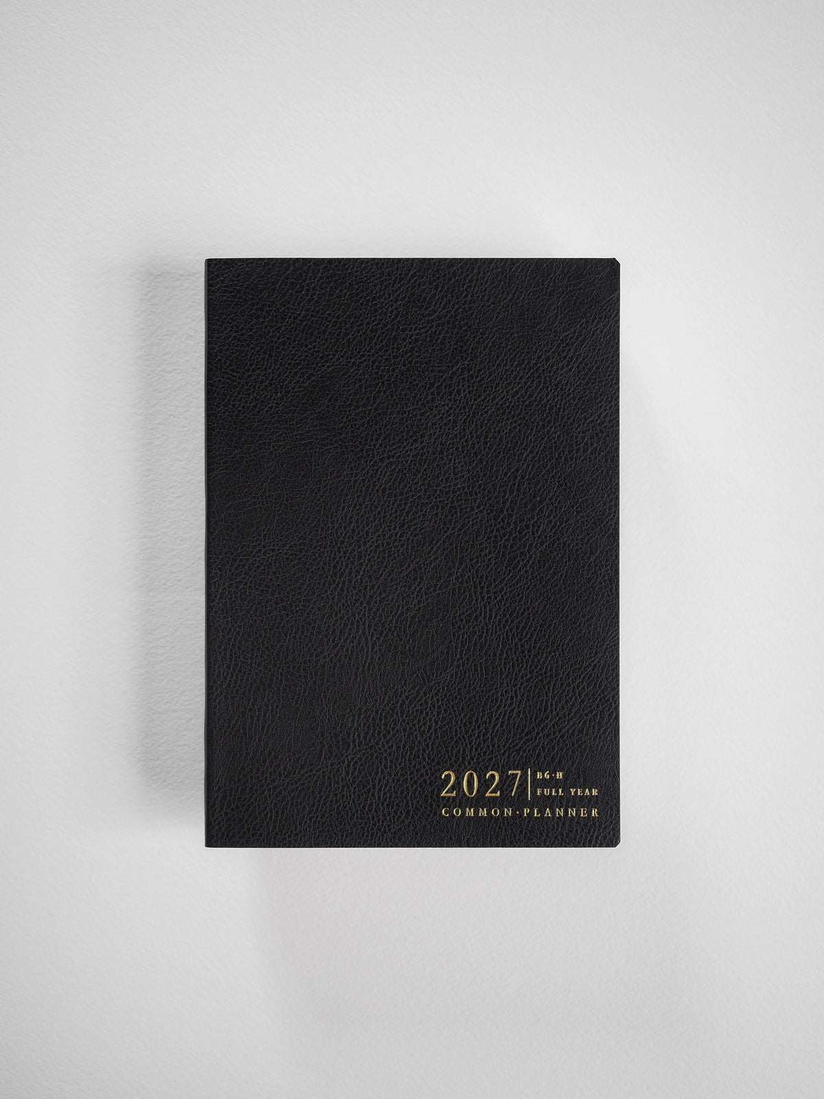 2027 B6 Horizontal Full year planner interior layout in Onyx #color_onyx