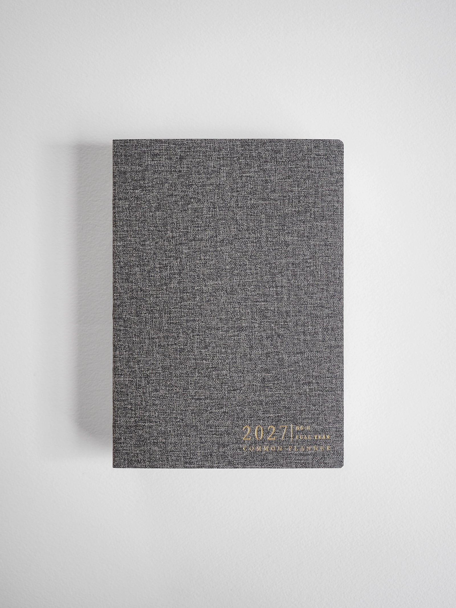 2027 B6 Horizontal Full year planner interior layout in Tweed #color_tweed