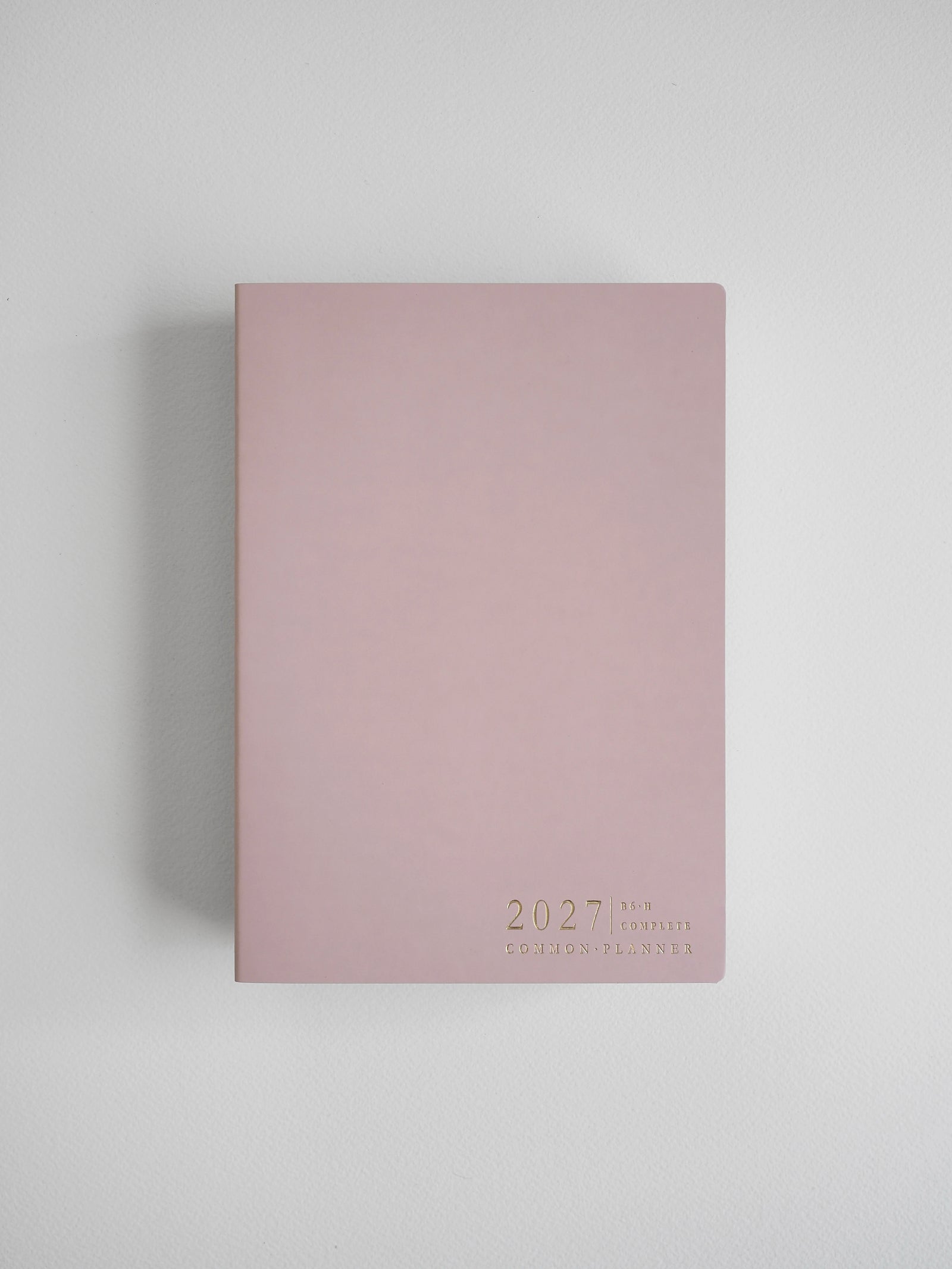 2027 B6 Horizontal Complete planner interior layout in Fairy Floss #color_fairyfloss