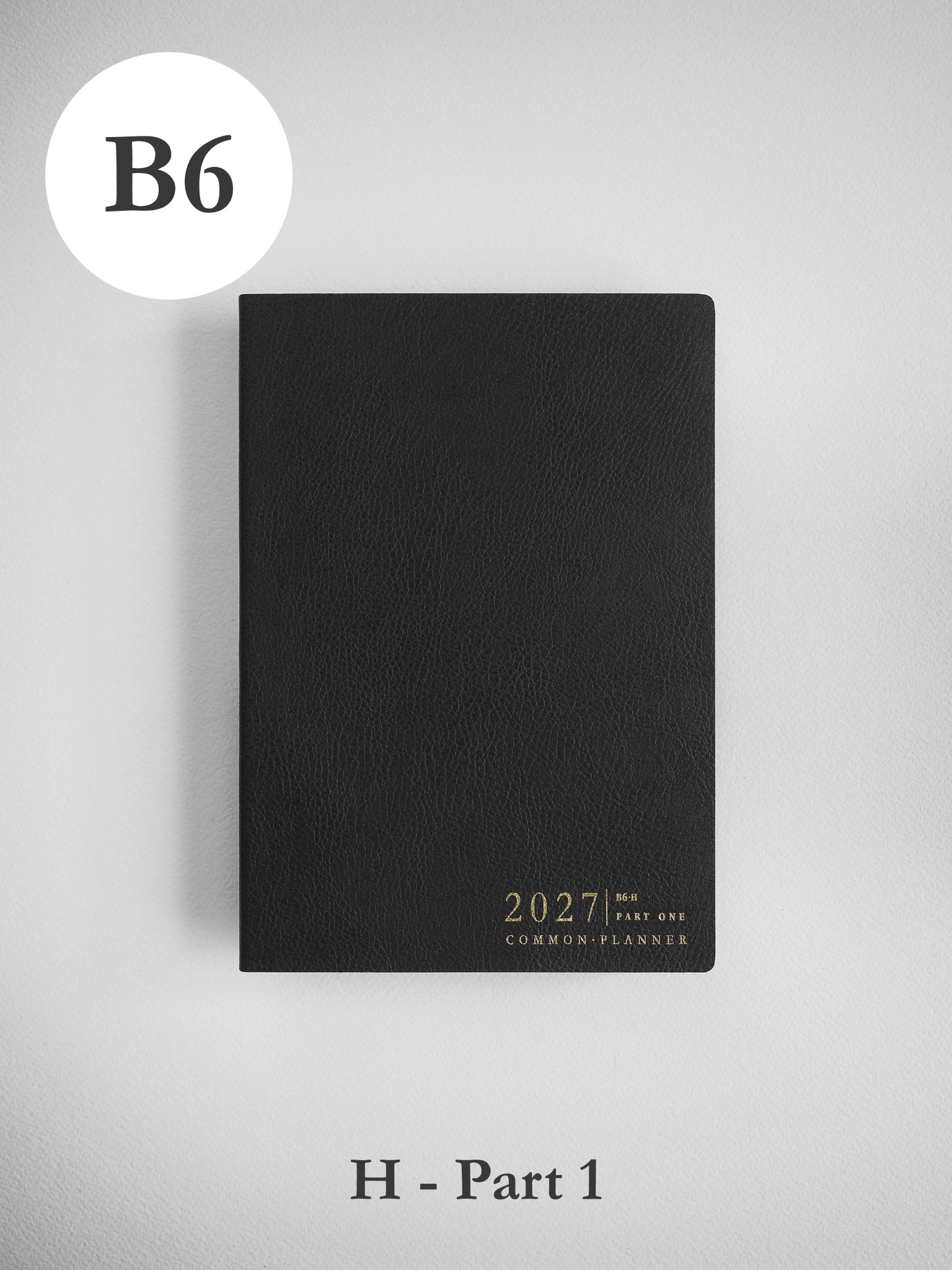 B6 Horizontal Half Year Bundle (2 book) | 2027 Common Planner