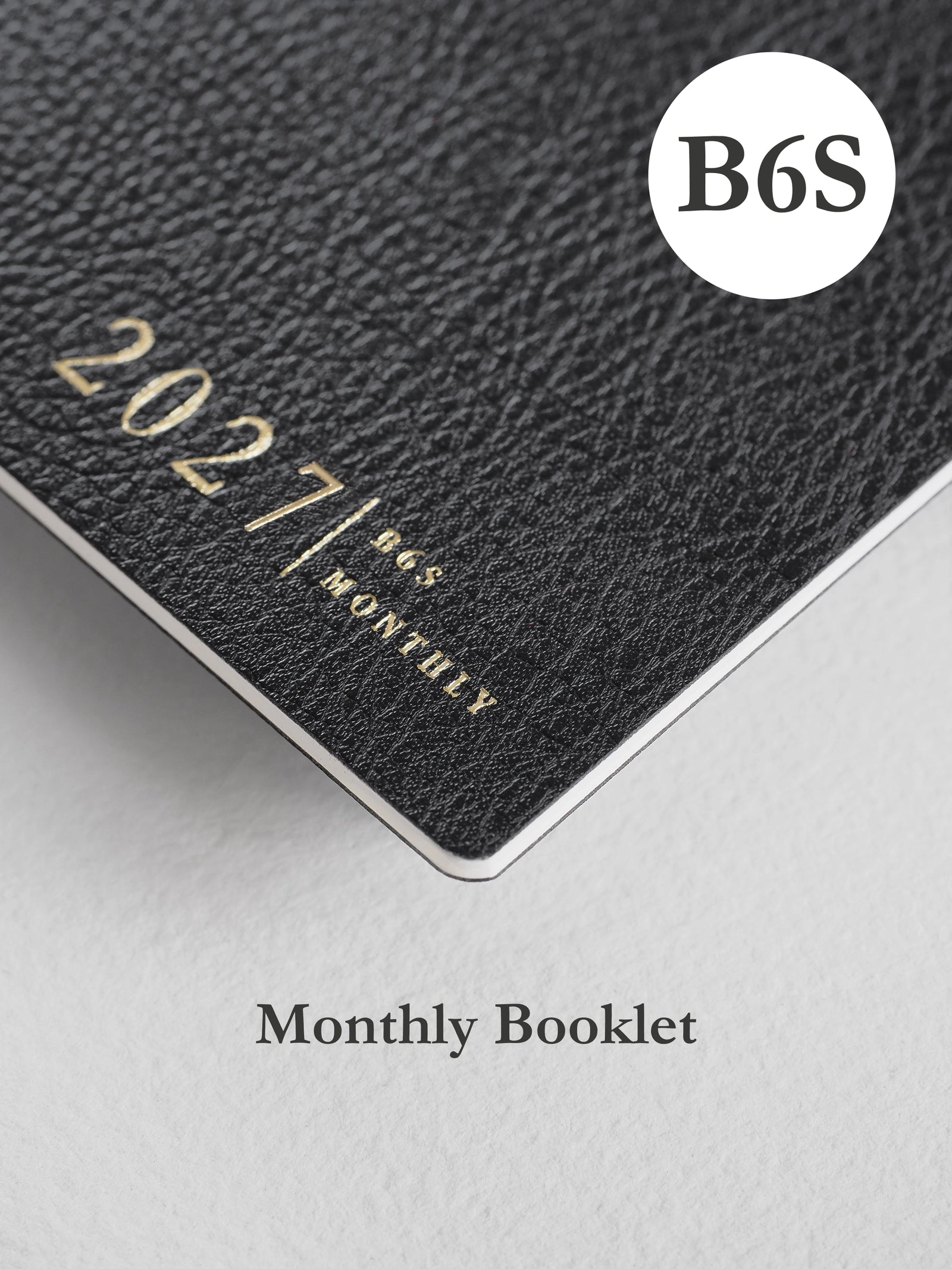 B6 Slim Monthly Booklet | 2027