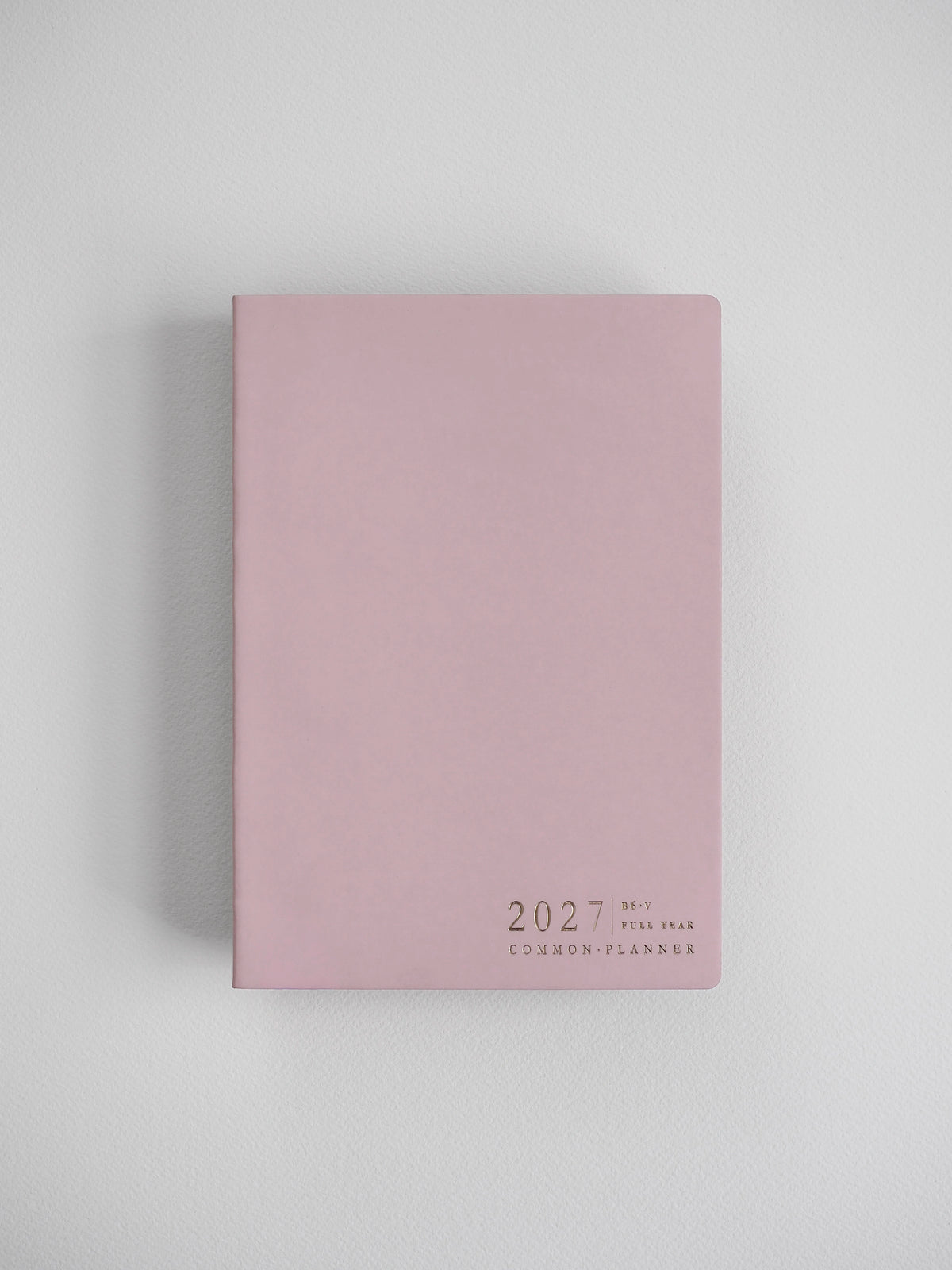 2027 B6 Vertical Full year planner interior layout in Fairy Floss #color_fairyfloss