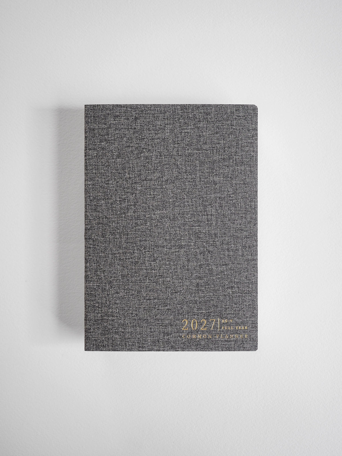 2027 B6 Vertical Full year planner interior layout in Tweed #color_tweed