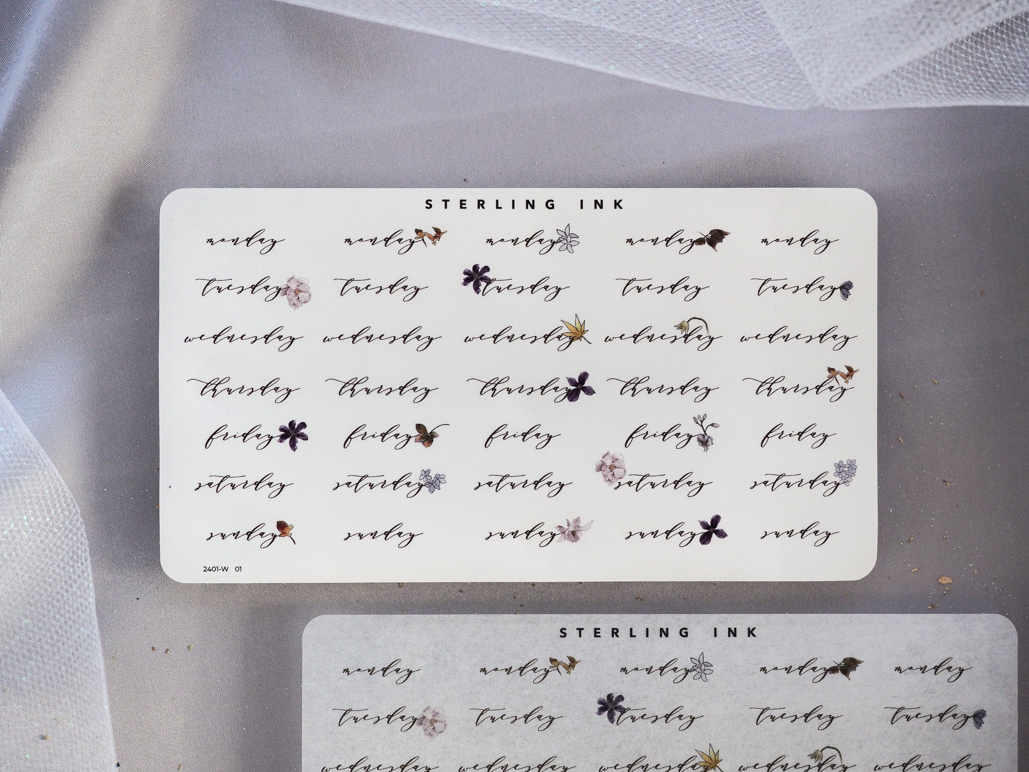 Weekday Stickers - January 2024
