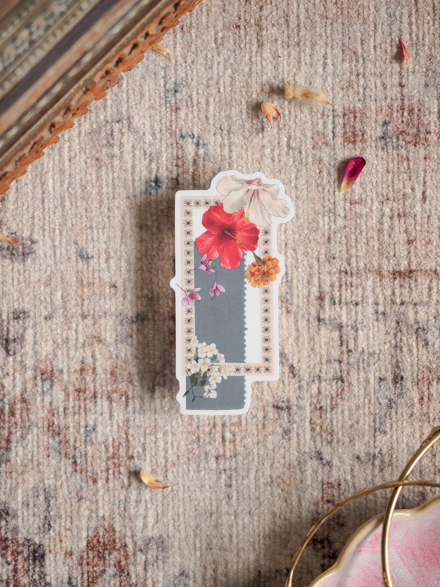 Vinyl Die-cut Stickers: Floral - August 2026