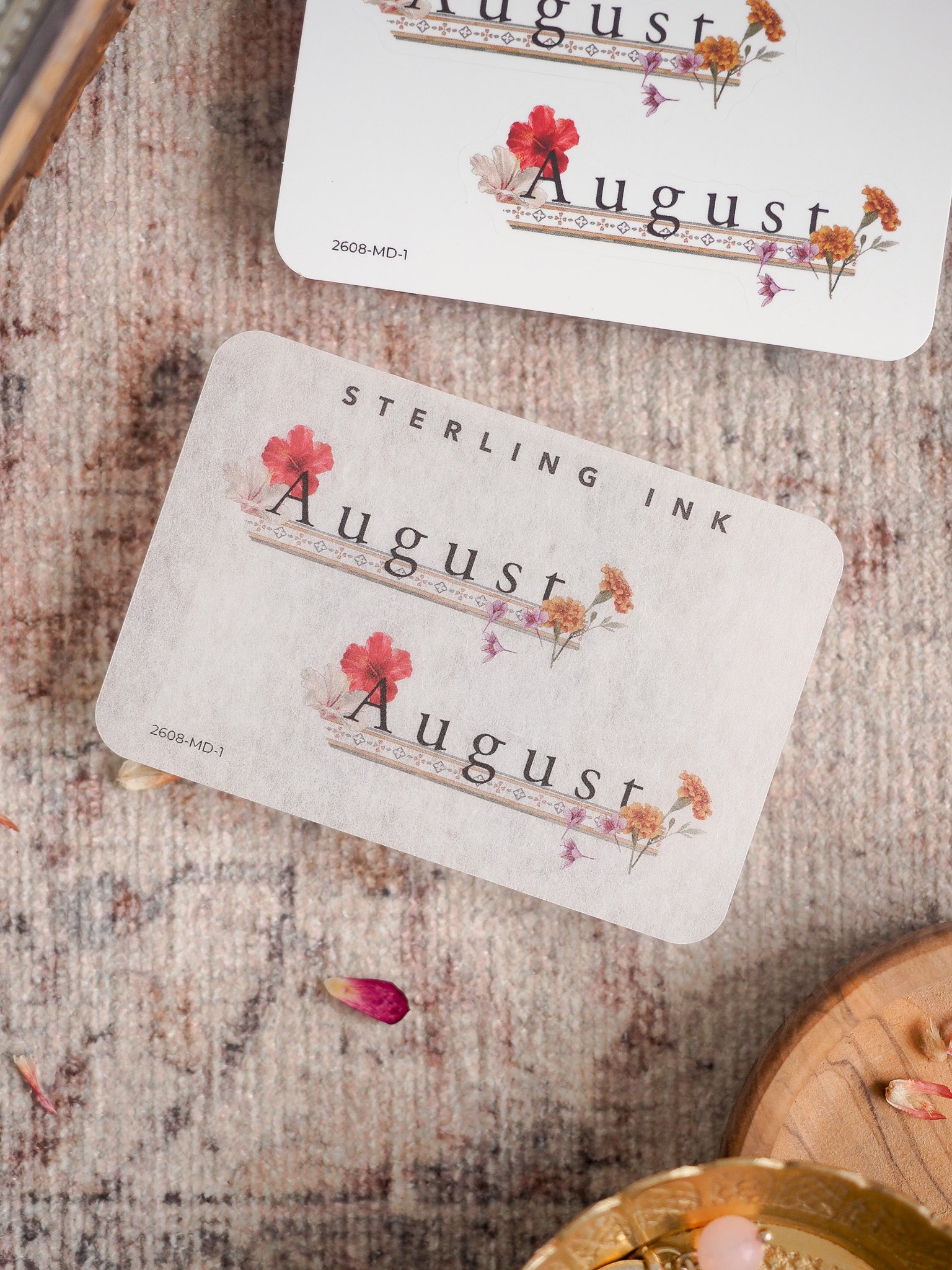 Month Sticker - August 2026