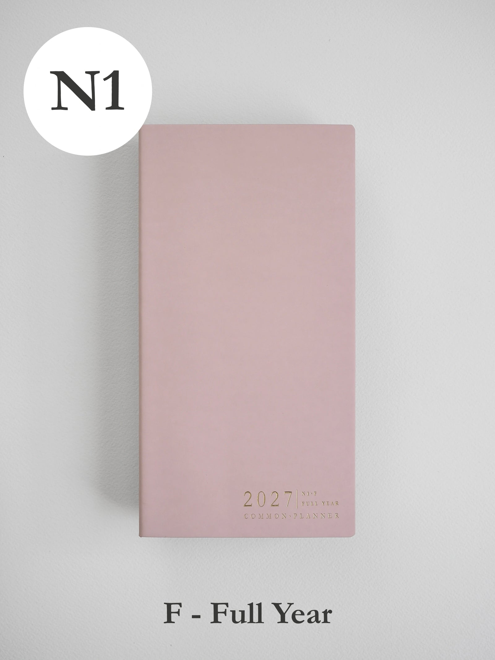 2027 N1 Flex Flex full year planner front cover in Fairy Floss #color_fairyfloss