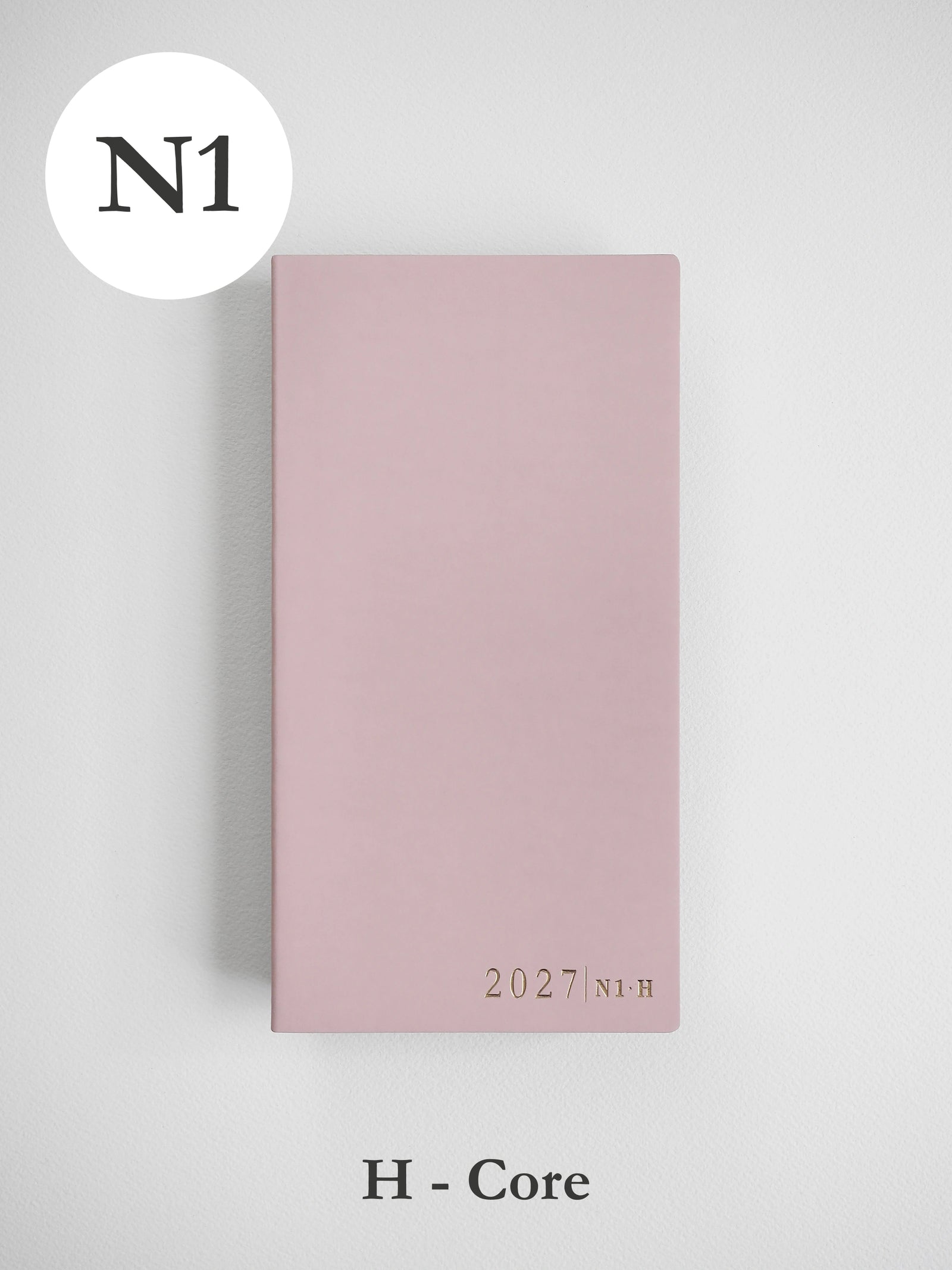 2027 N1 Horizontal Core planner front cover in Fairy Floss #color_fairyfloss