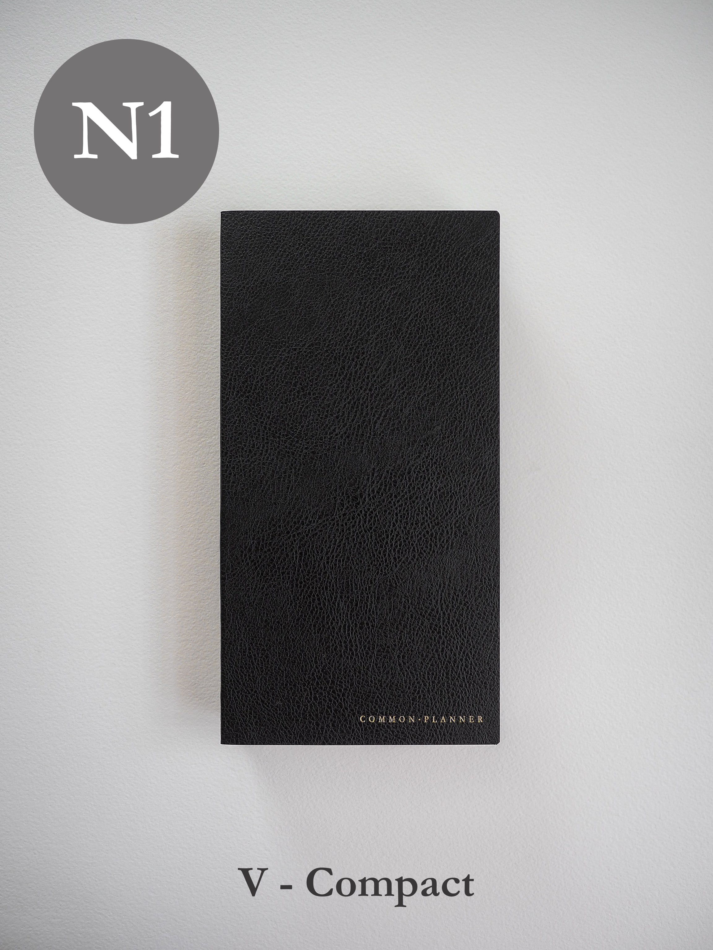 Undated Common Planner | N1 Vertical Compact Full Year