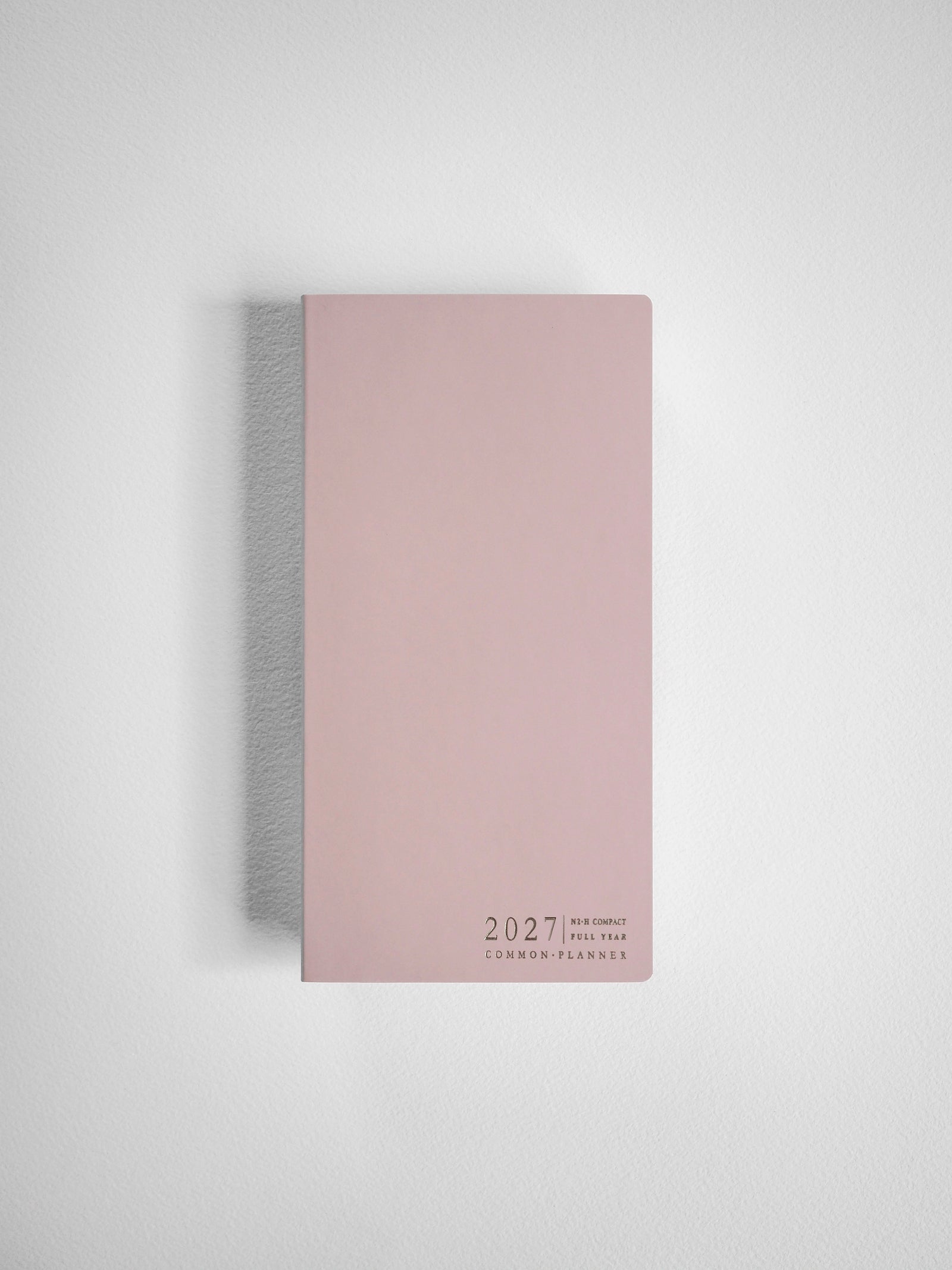 2027 N2 Horizontal Compact planner interior layout in Fairy Floss #color_fairyfloss