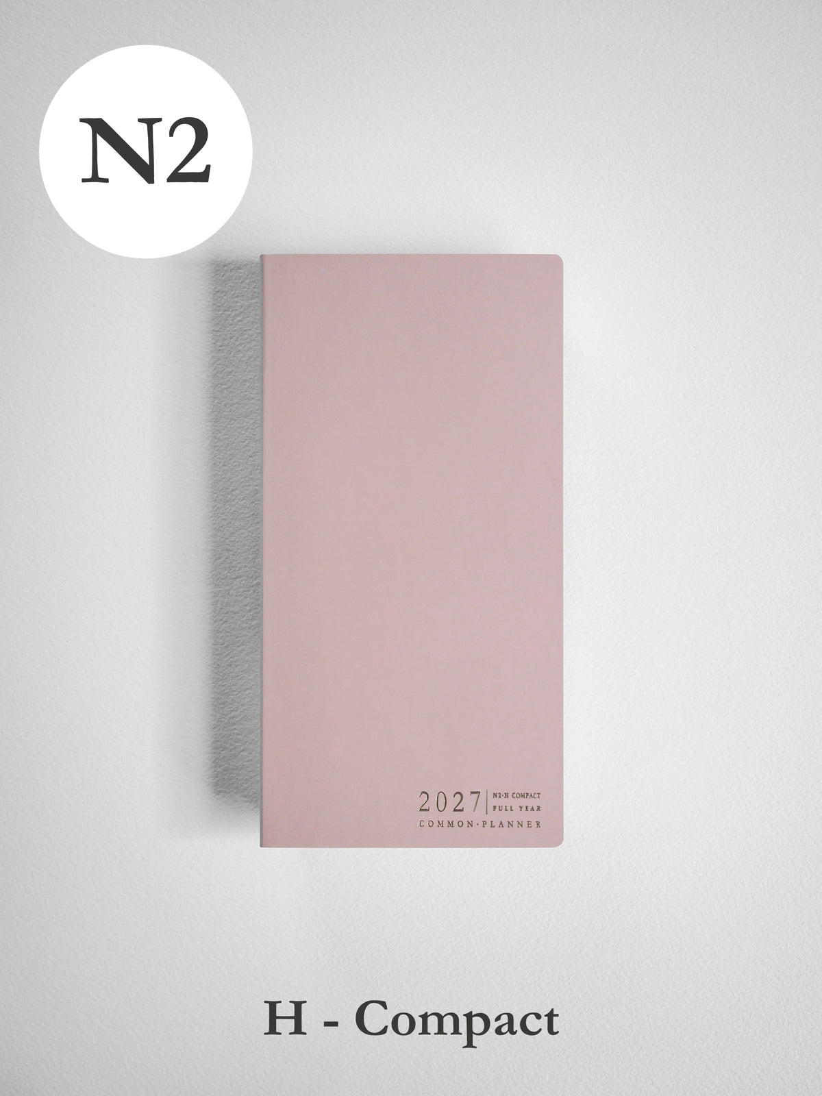2027 N2 Horizontal Compact planner front cover in Fairy Floss #color_fairyfloss
