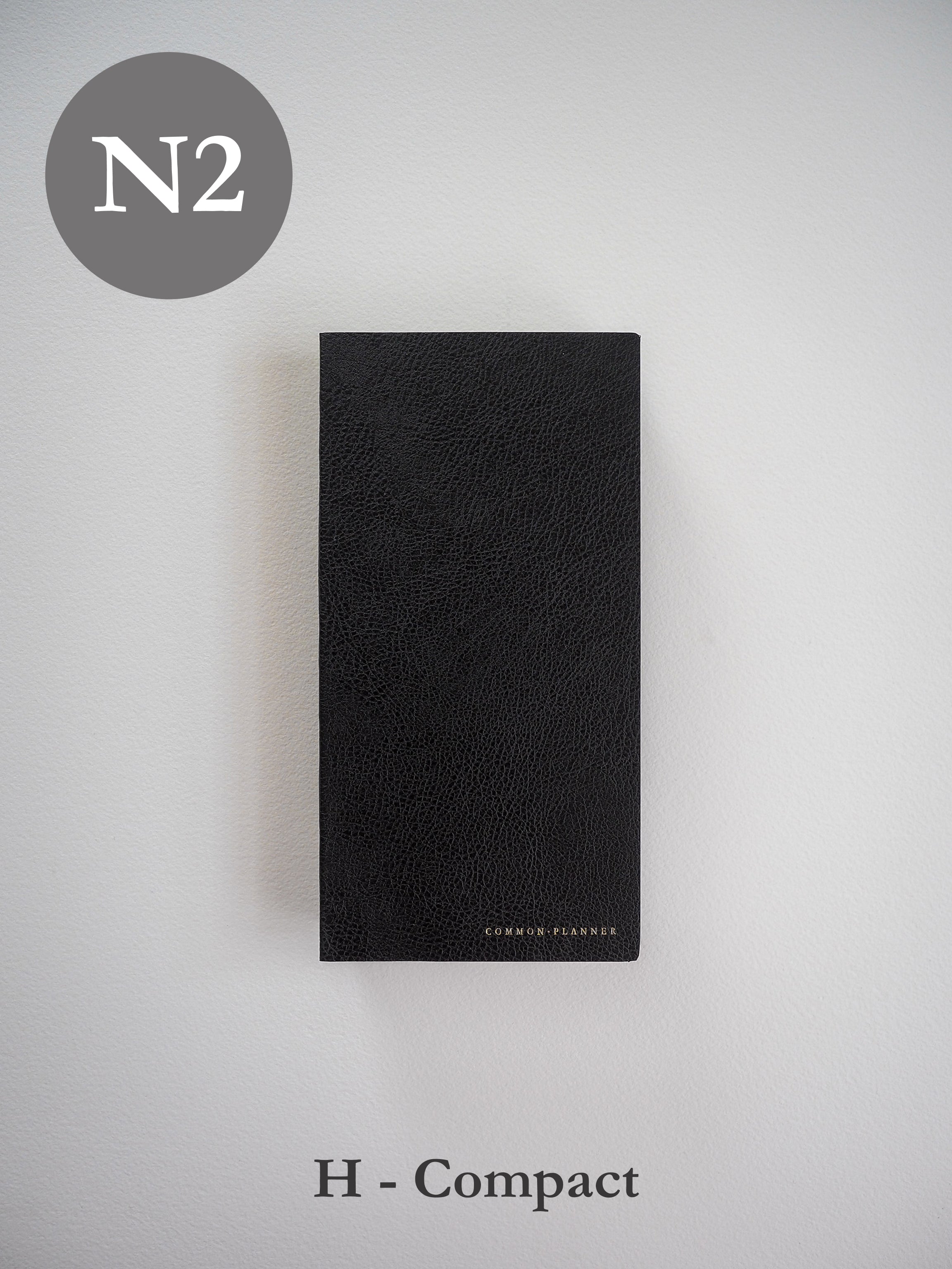 Undated Common Planner | N2 Horizontal Compact Full Year