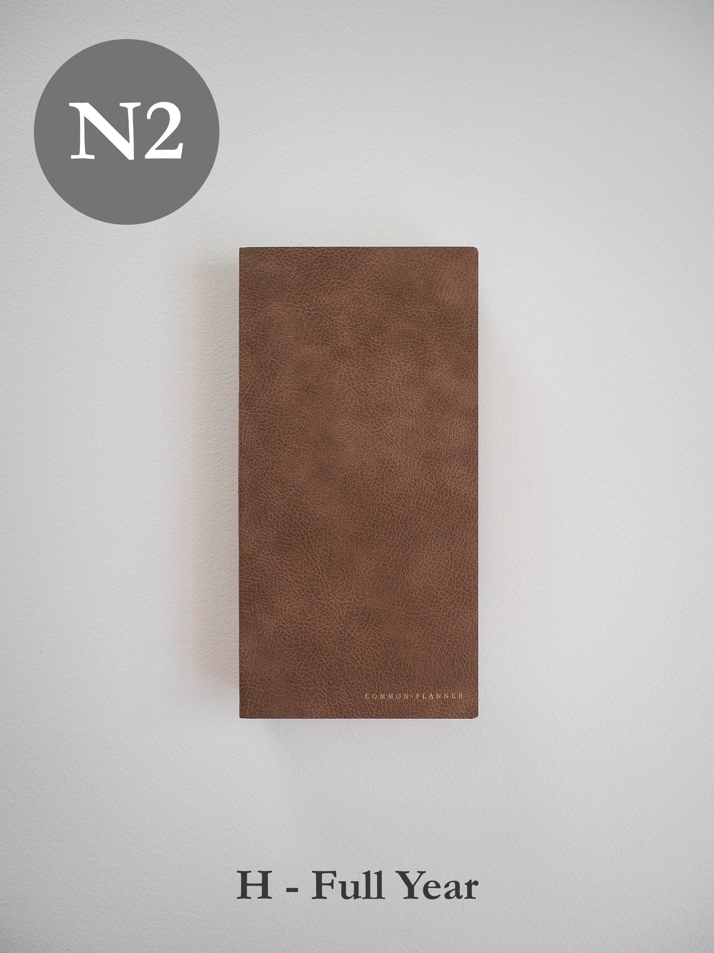 Undated Common Planner | N2 Horizontal Full Year
