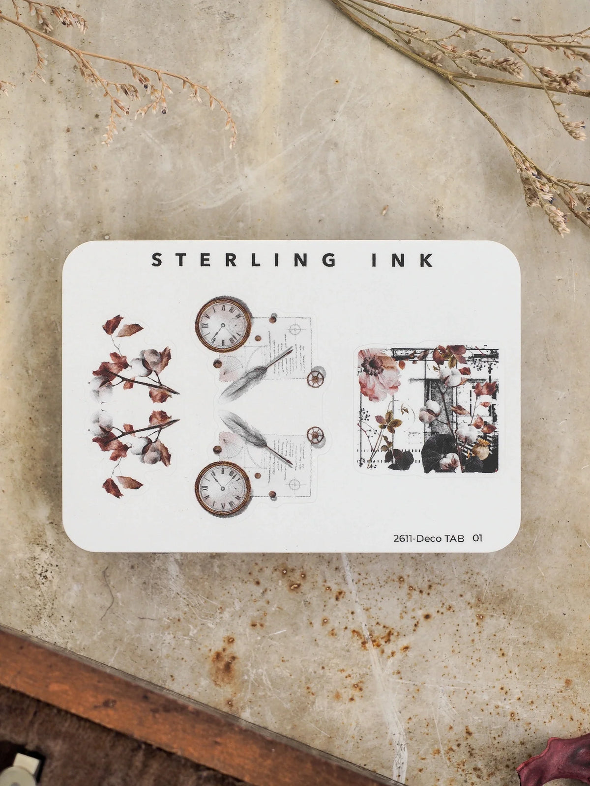 Deco Tabs - November 2026 - Vinyl (Premium Matte)