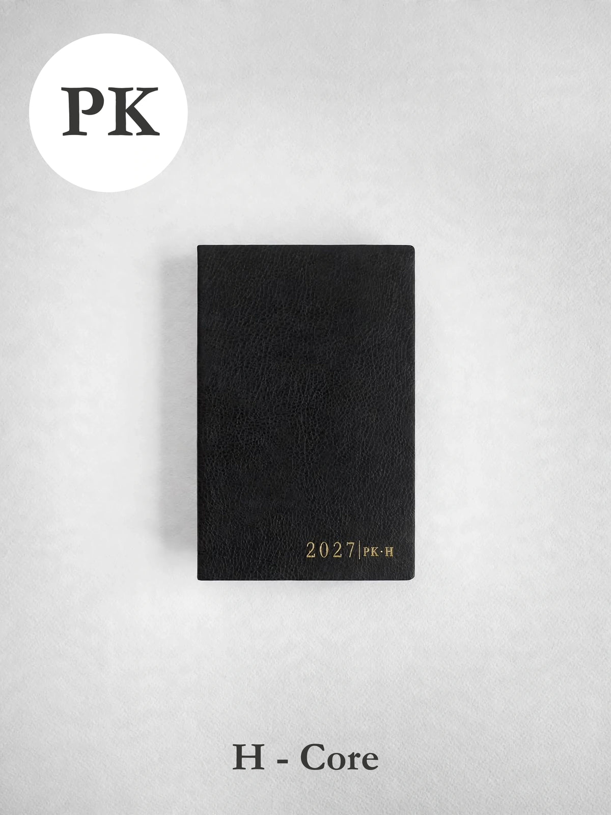 2027 PK Horizontal Core planner front cover in Onyx #color_onyx